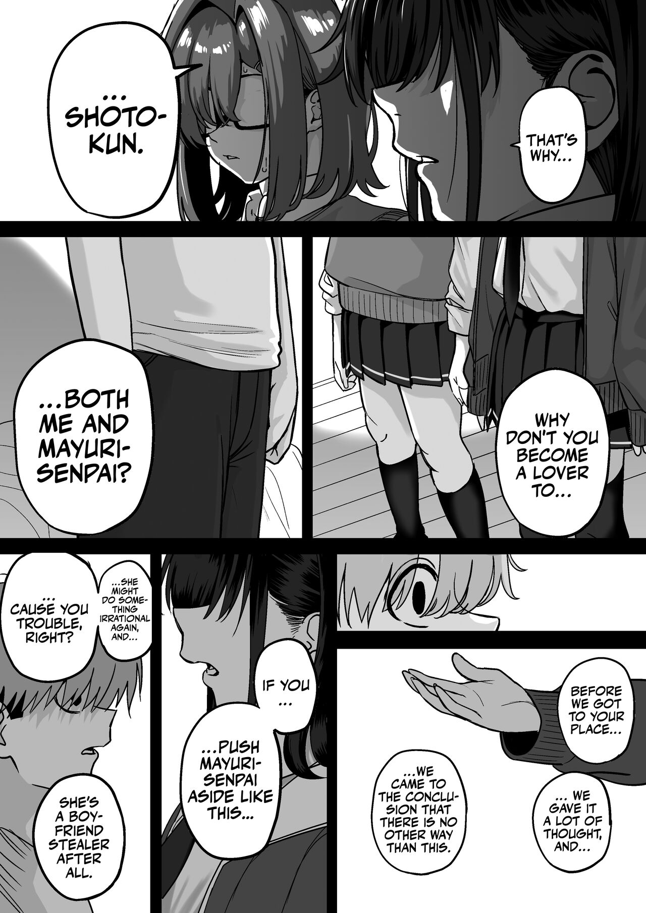 Love Divided Between a Rock and a Hard Place 4 page 13