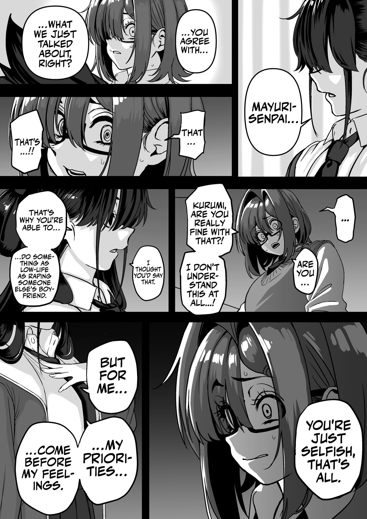 Love Divided Between a Rock and a Hard Place 4 page 16