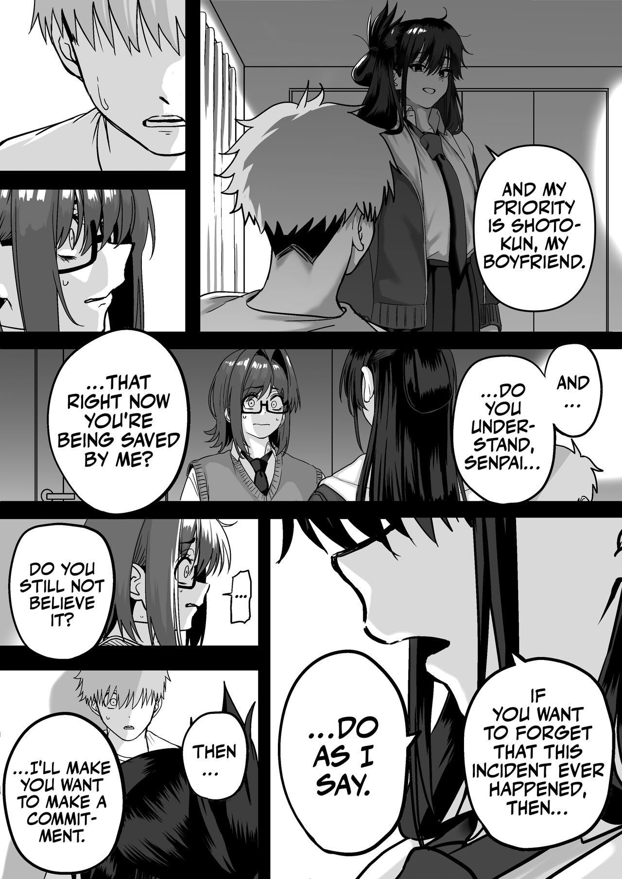 Love Divided Between a Rock and a Hard Place 4 page 17