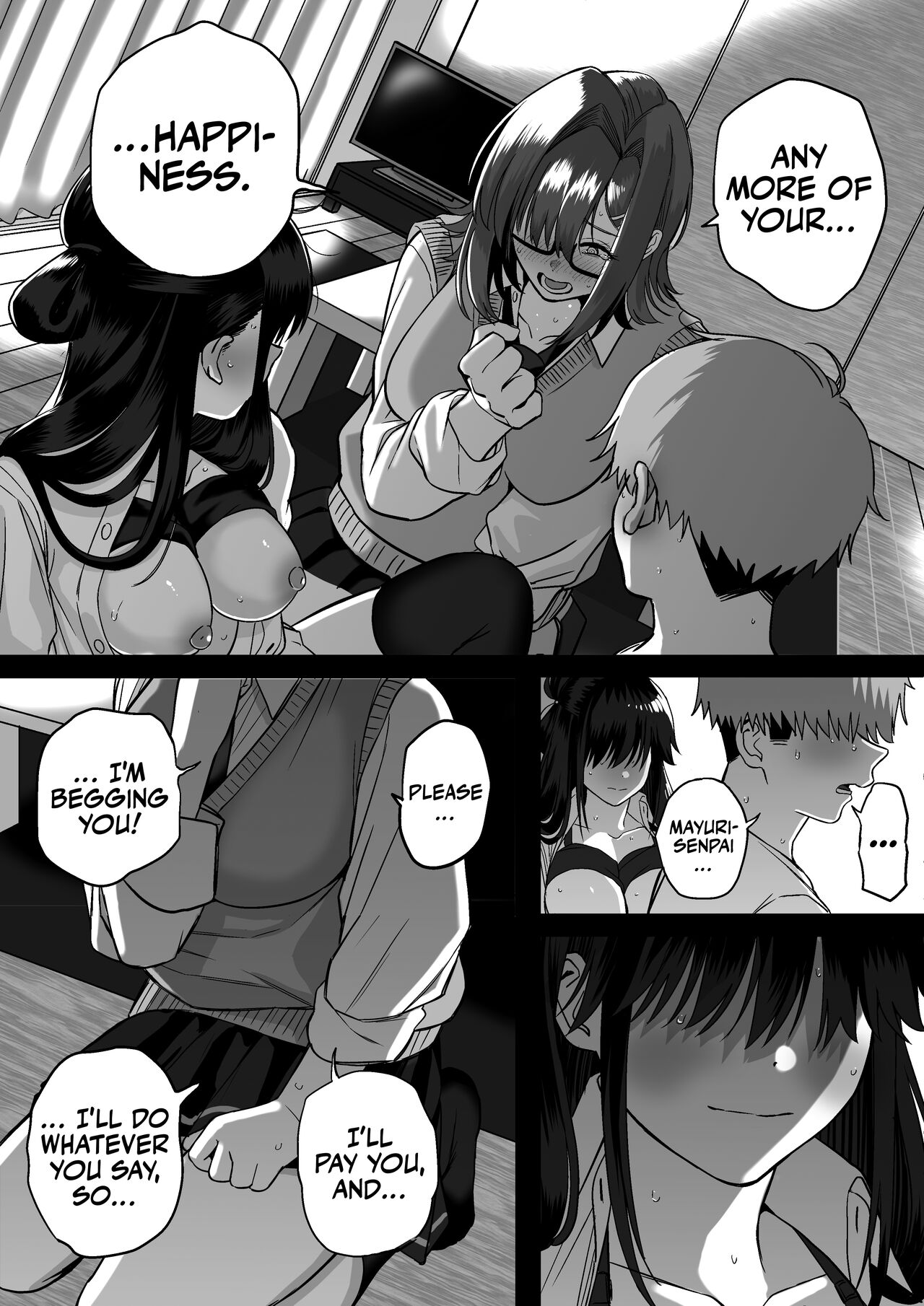 Love Divided Between a Rock and a Hard Place 4 page 40