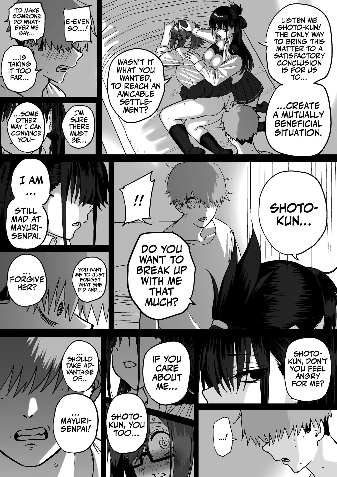 Love Divided Between a Rock and a Hard Place 4 page 45