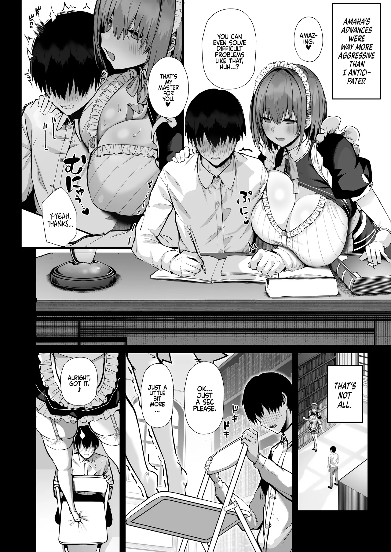 Love Maid - A Story about having lots of Sex with a Sweet, Super-loving Big-breasted Sexy Maid page 11