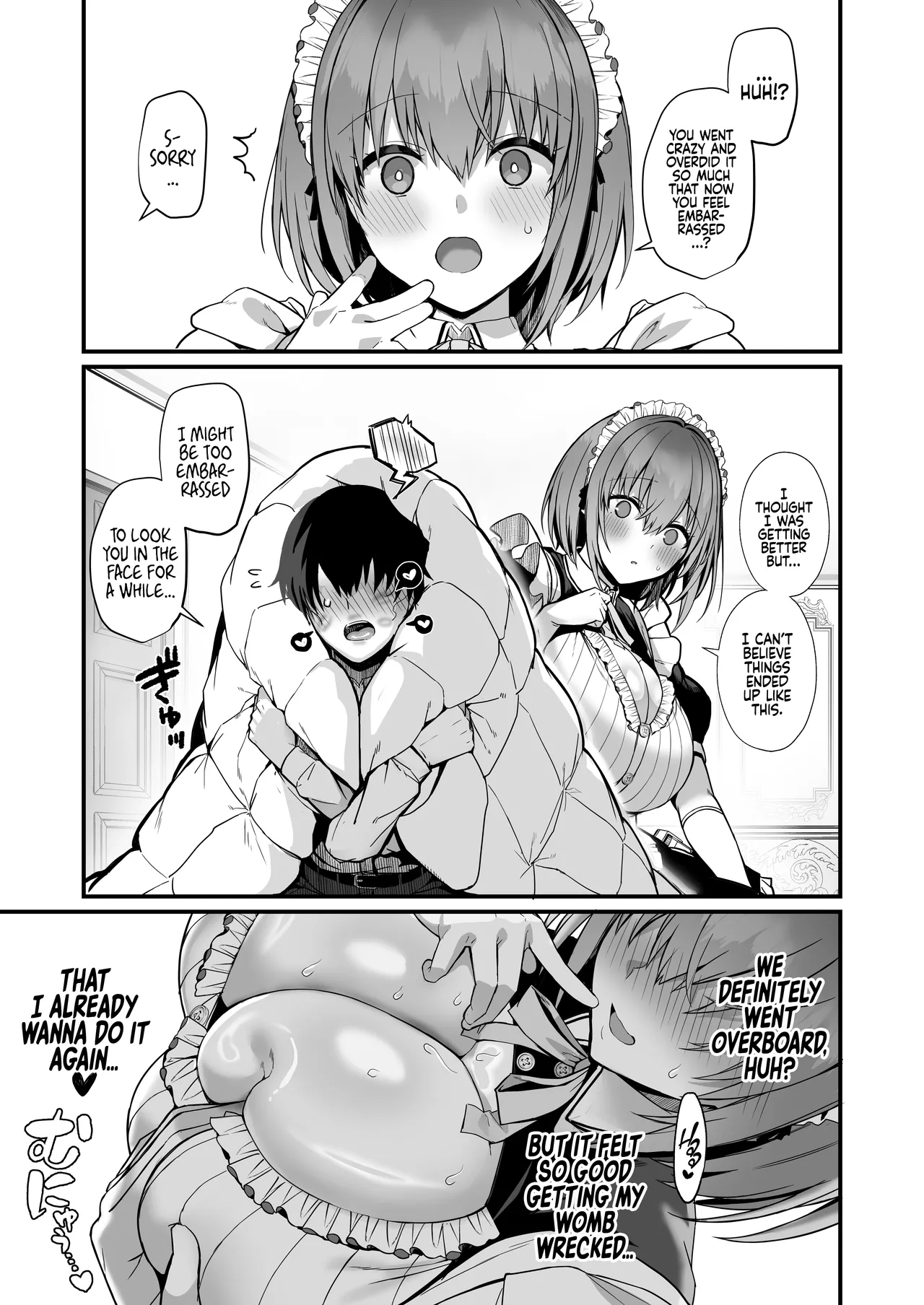 Love Maid - A Story about having lots of Sex with a Sweet, Super-loving Big-breasted Sexy Maid page 68