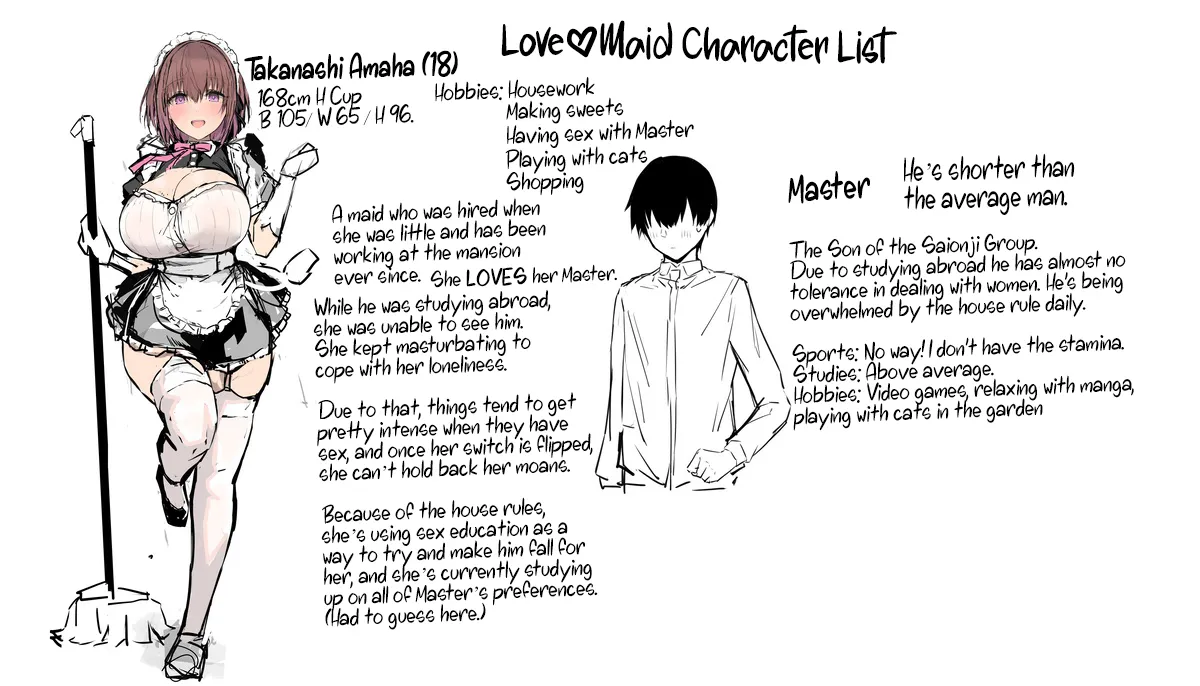 Love Maid - A Story about having lots of Sex with a Sweet, Super-loving Big-breasted Sexy Maid page 70