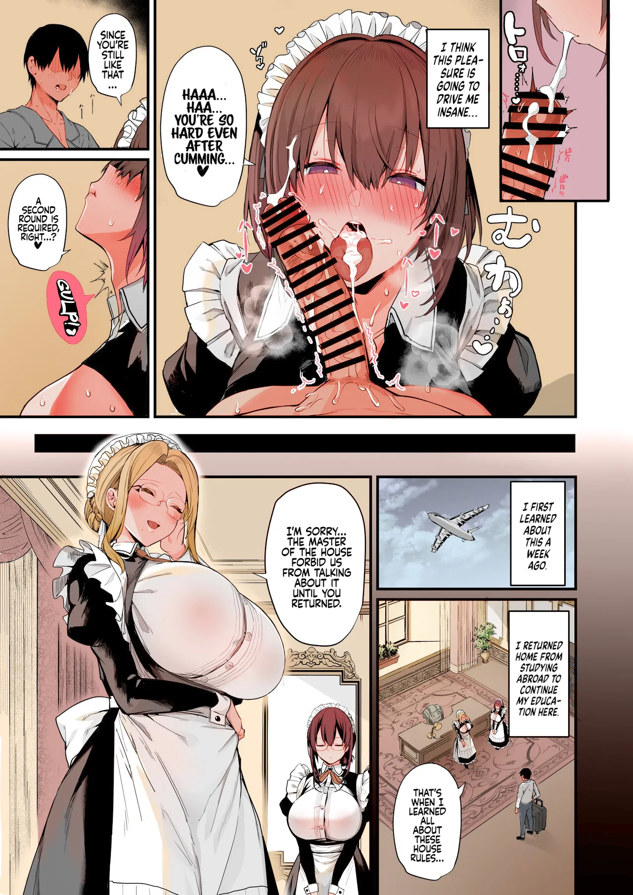 Love Maid -Yasashikute Amaama na Kyonyuu Ero Maid San to SEX Shimakuru Ohanashi- page 6