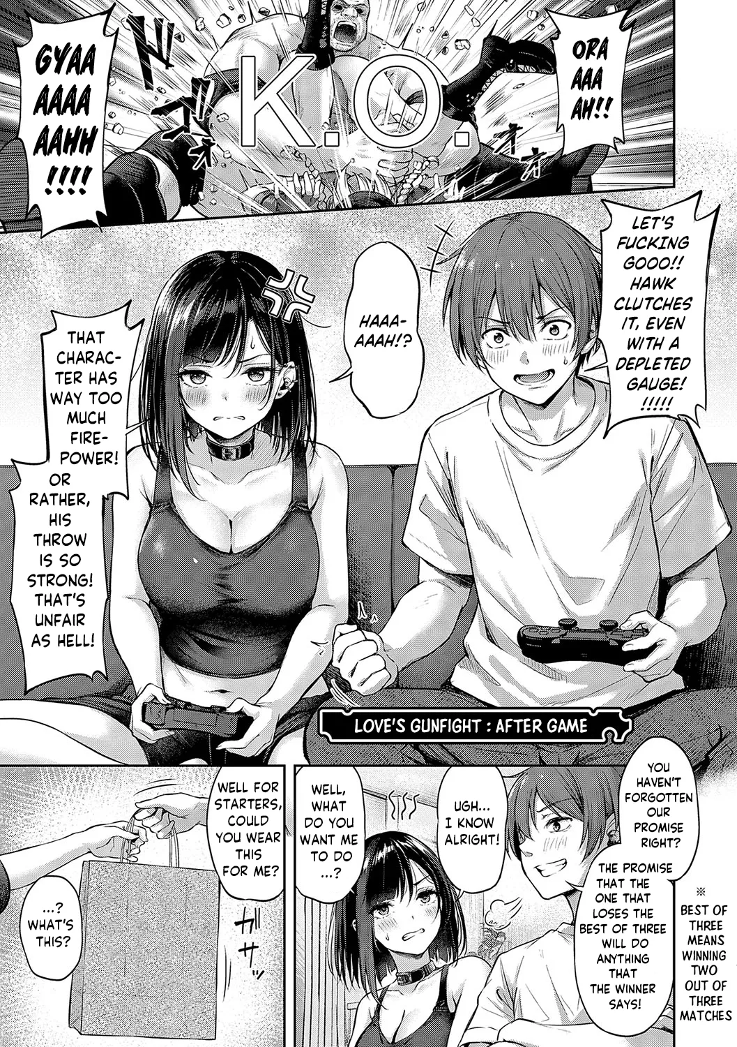 Love's Gunfight Ch.5 - After Game page 2