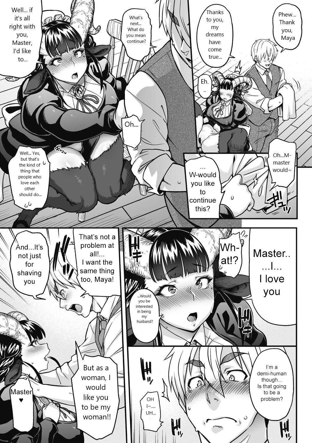 Love Shaving Black Goat page 18