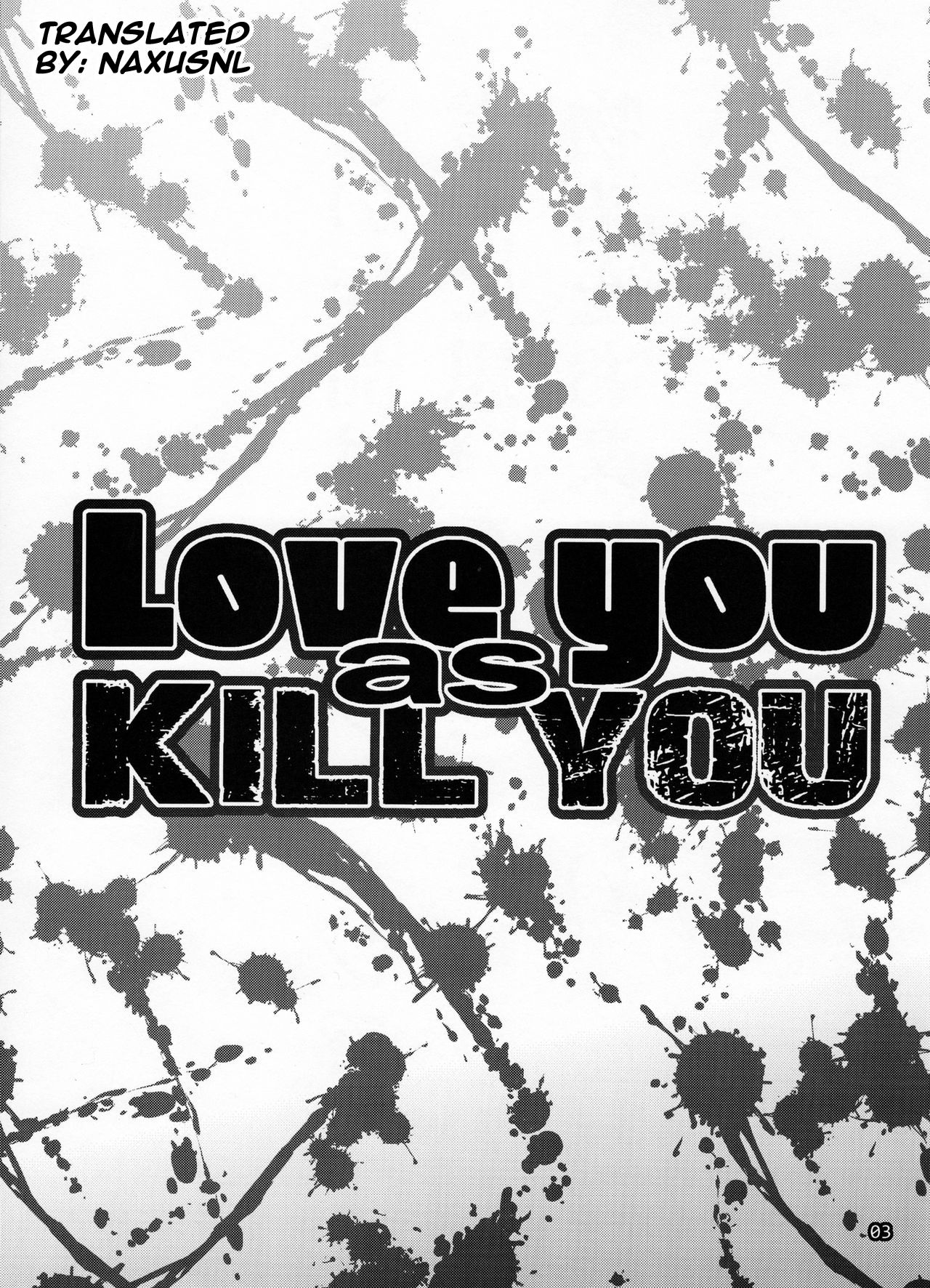 Love you as Kill you page 2