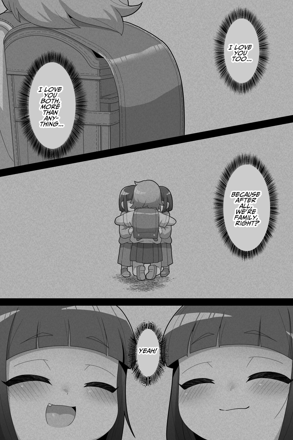 Loved Too Much by My Futanari Twin Step-sisters page 2