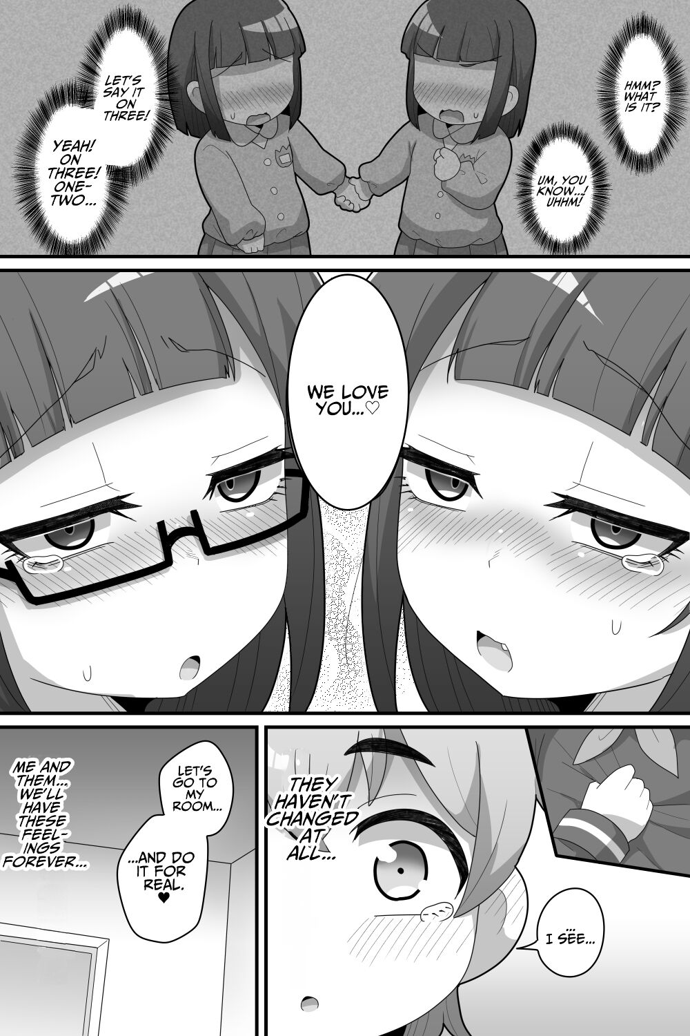 Loved Too Much by My Futanari Twin Step-sisters page 22