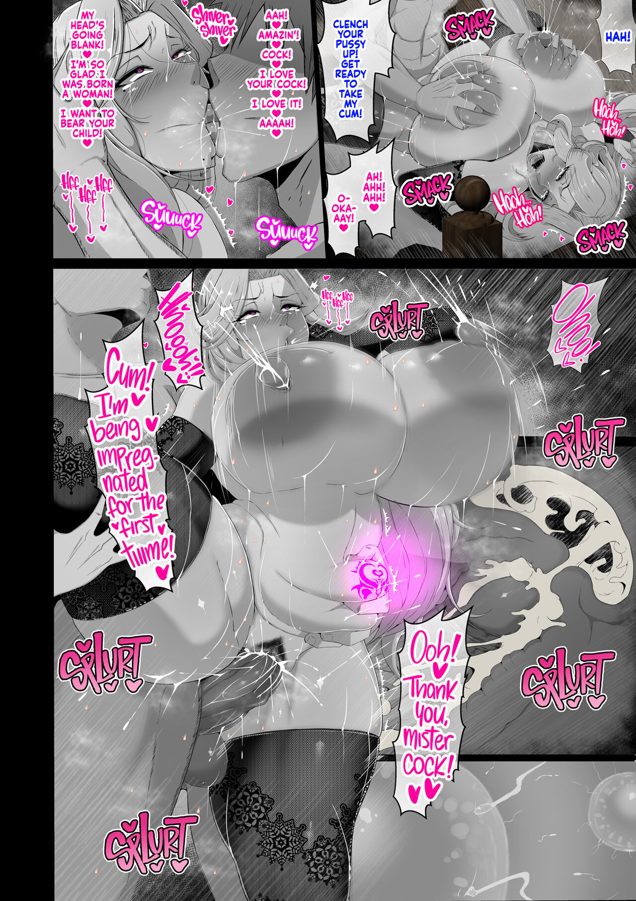 Lovey-dovey Big Tiddy Mommy Harem -Short Stories page 22
