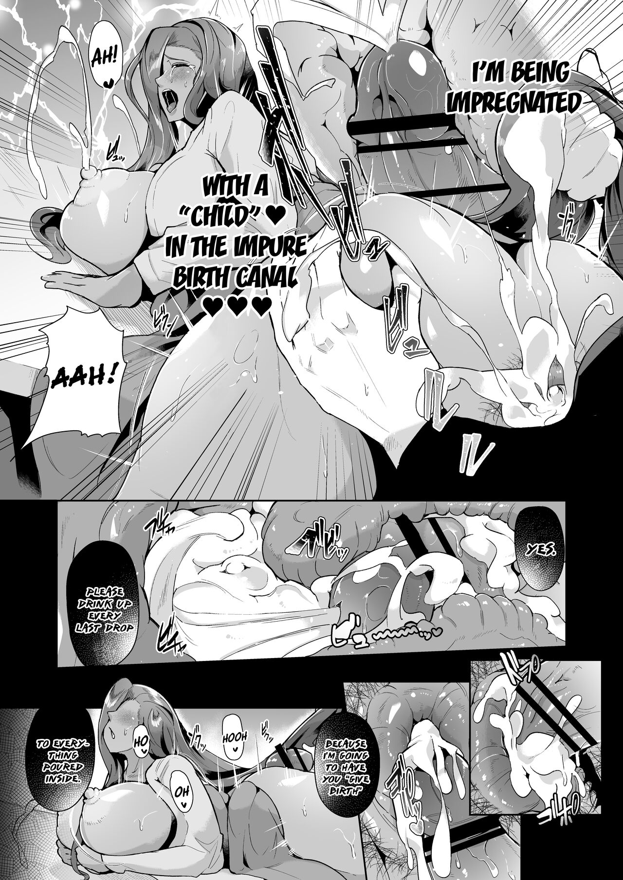 Lovey-dovey Devirginization Life with a Big Titty Middle Aged Dark Elf Woman page 18
