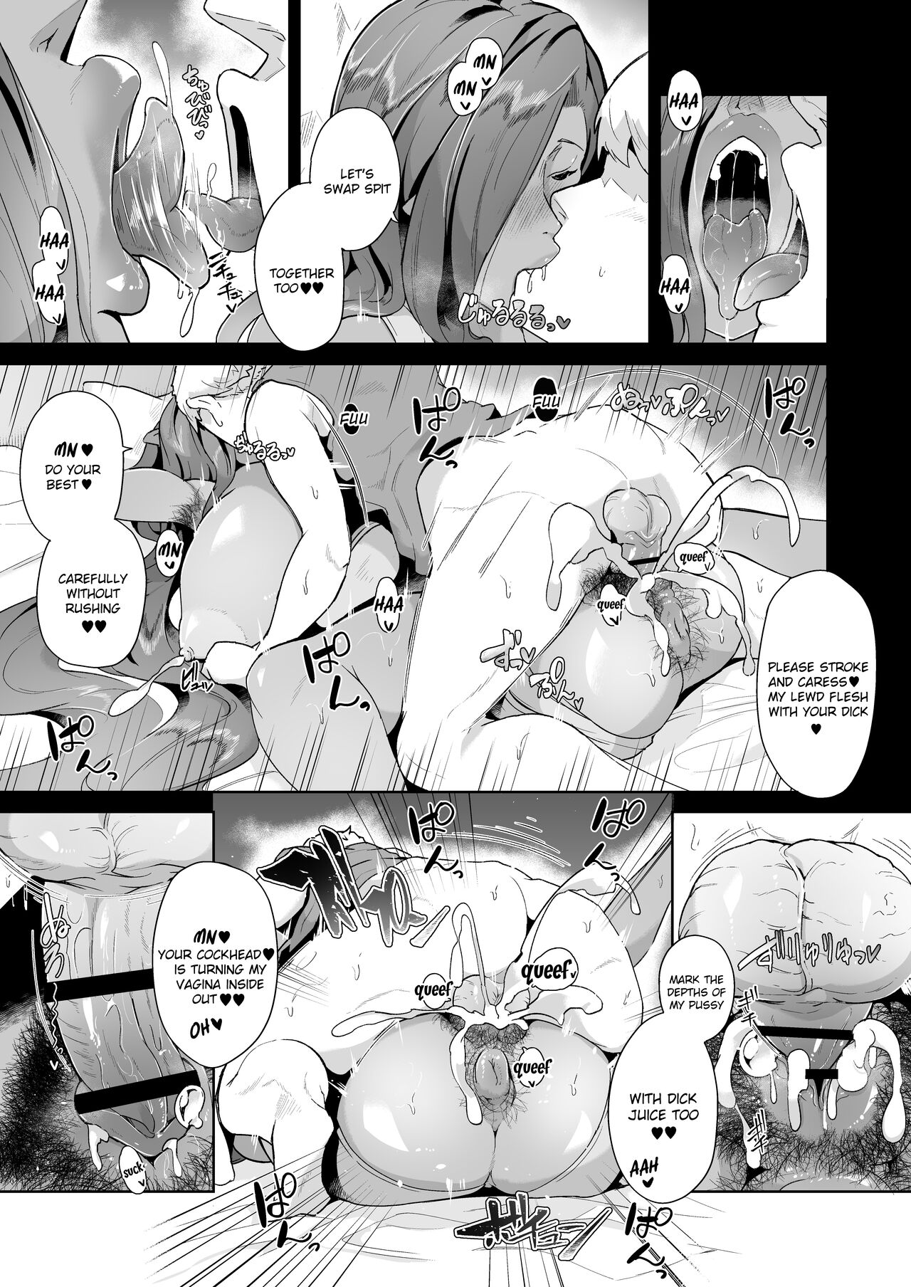 Lovey-dovey Devirginization Life with a Big Titty Middle Aged Dark Elf Woman page 22