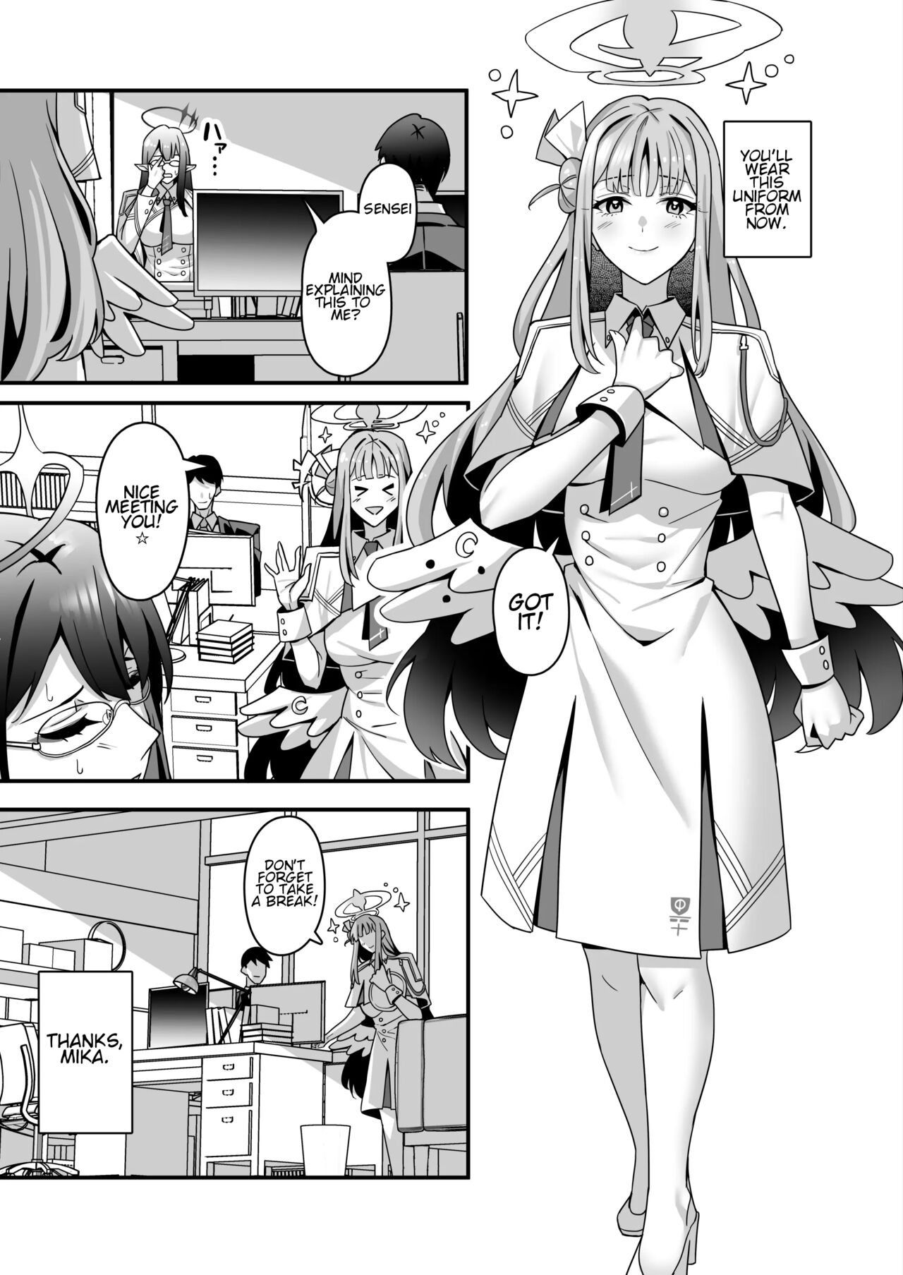 Lovey Dovey Impregnation Sex With Mika! page 14