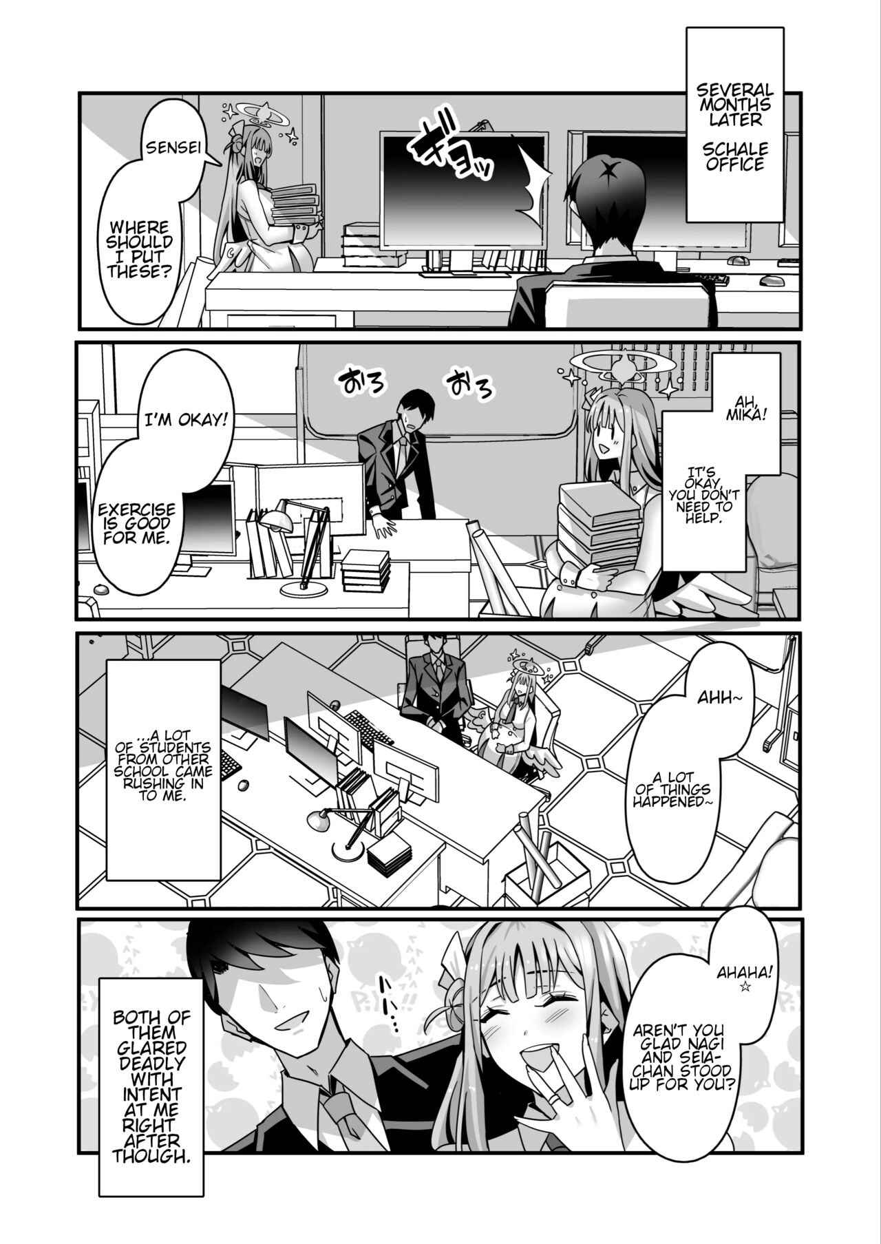 Lovey Dovey Impregnation Sex With Mika! page 24