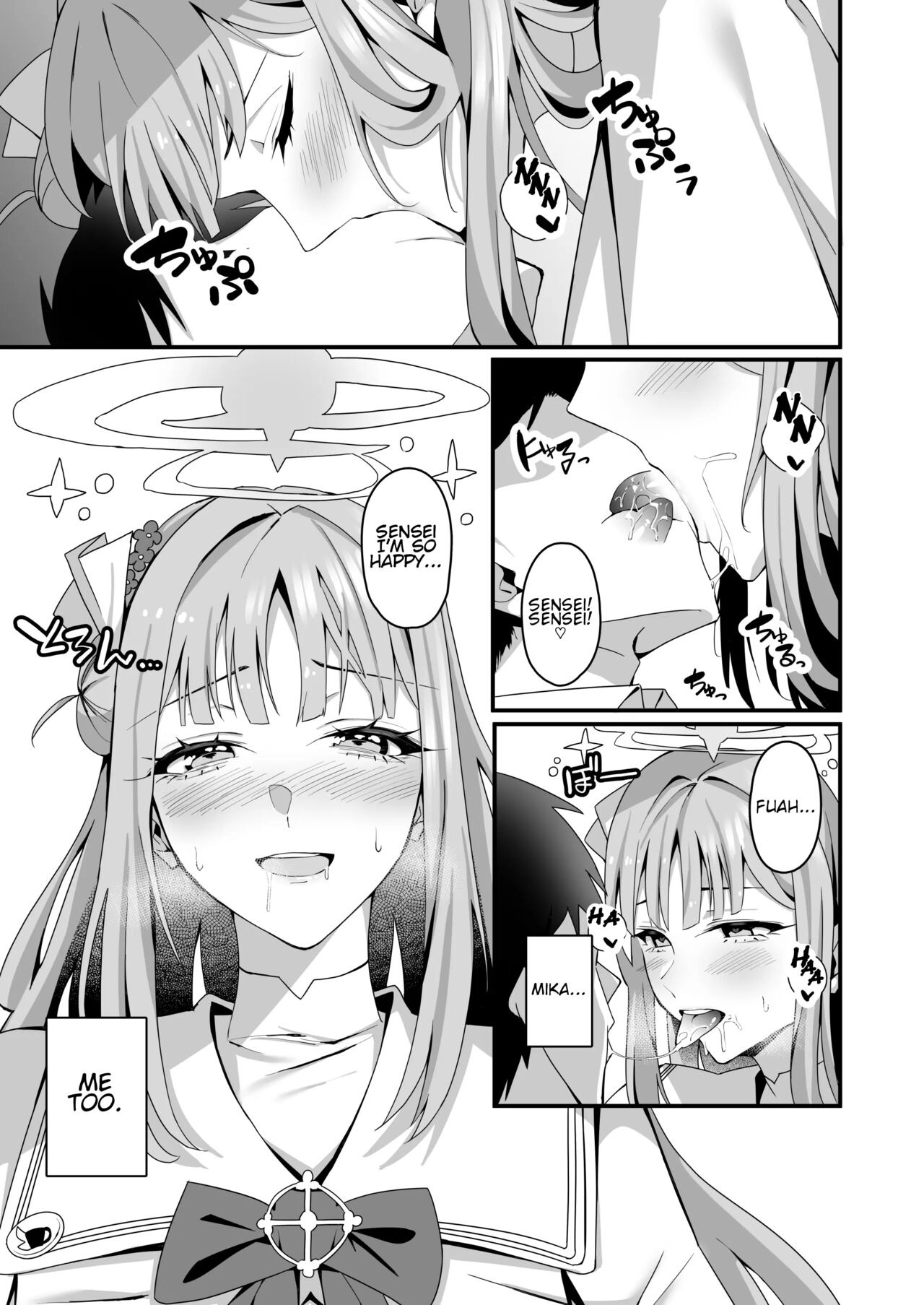 Lovey Dovey Impregnation Sex With Mika! page 6