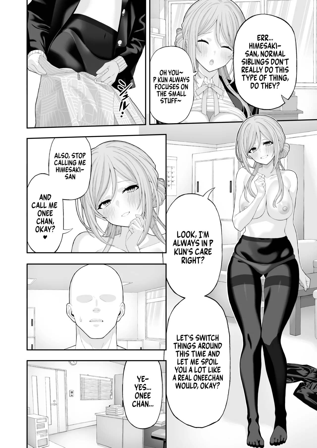Lovey dovey sex with Big sister page 7