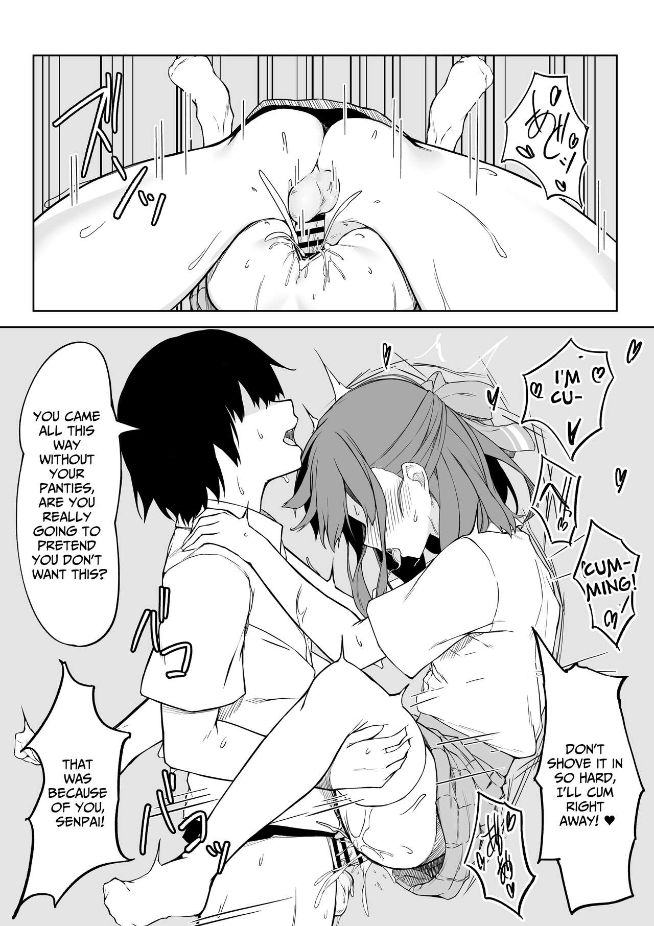 Lovey-Dovey Sex With Yui!! page 26