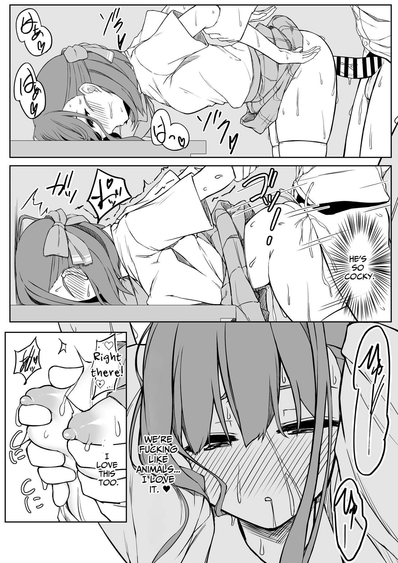 Lovey-Dovey Sex With Yui!! page 31