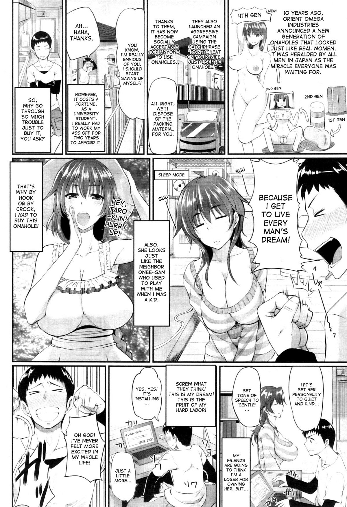 Loving an Onahole page 2
