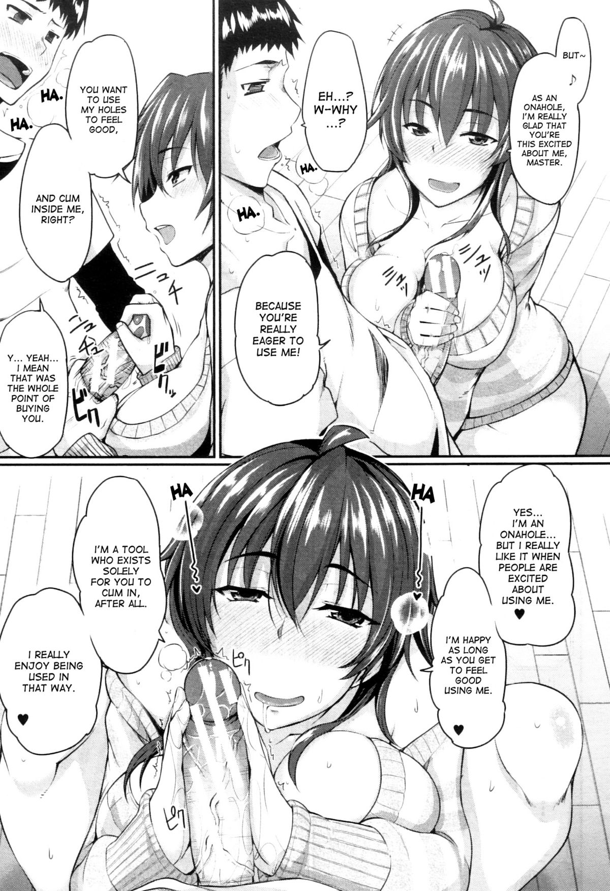 Loving an Onahole page 5