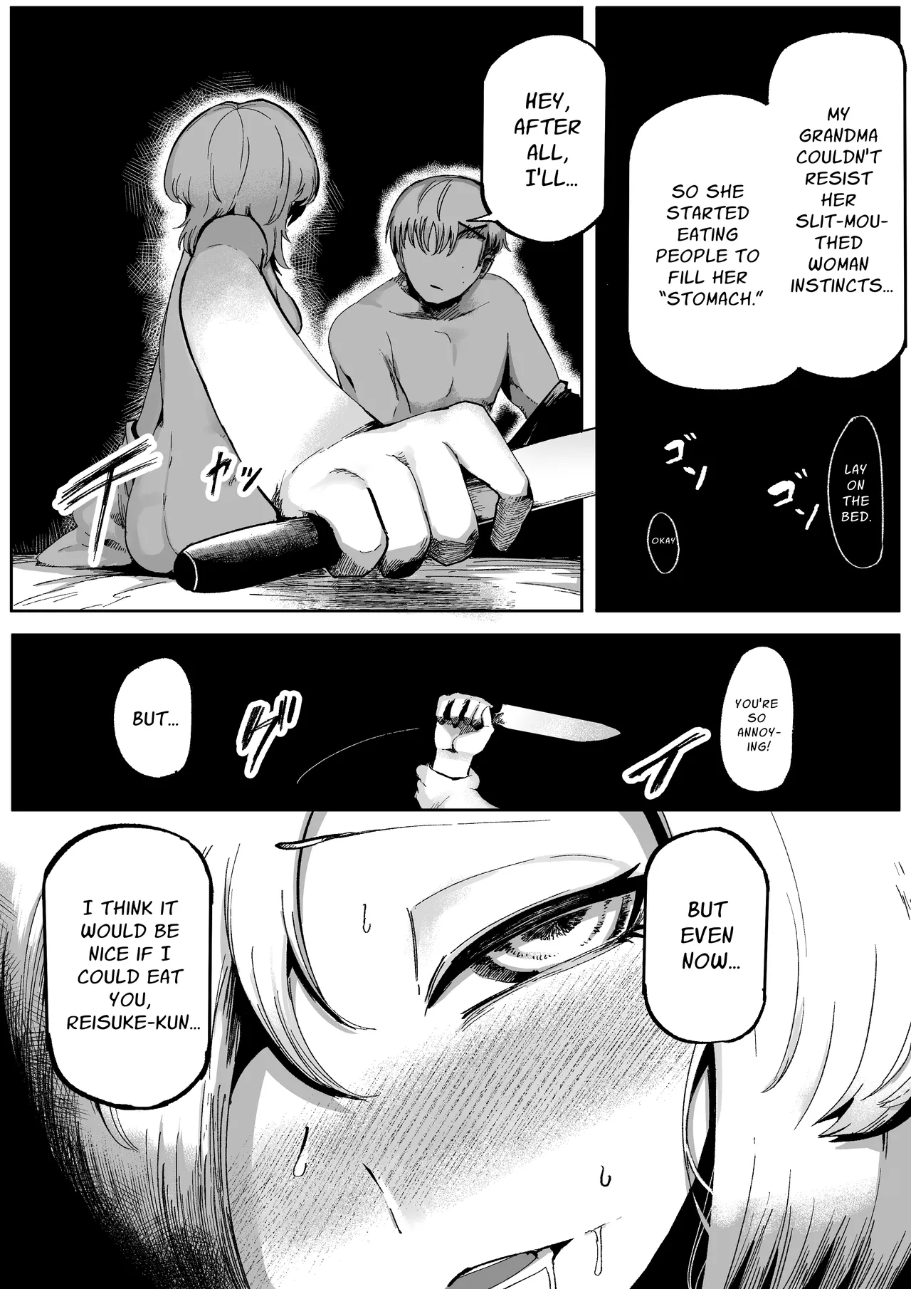 Loving and Lewding with a Slit-Mouthed Woman page 20