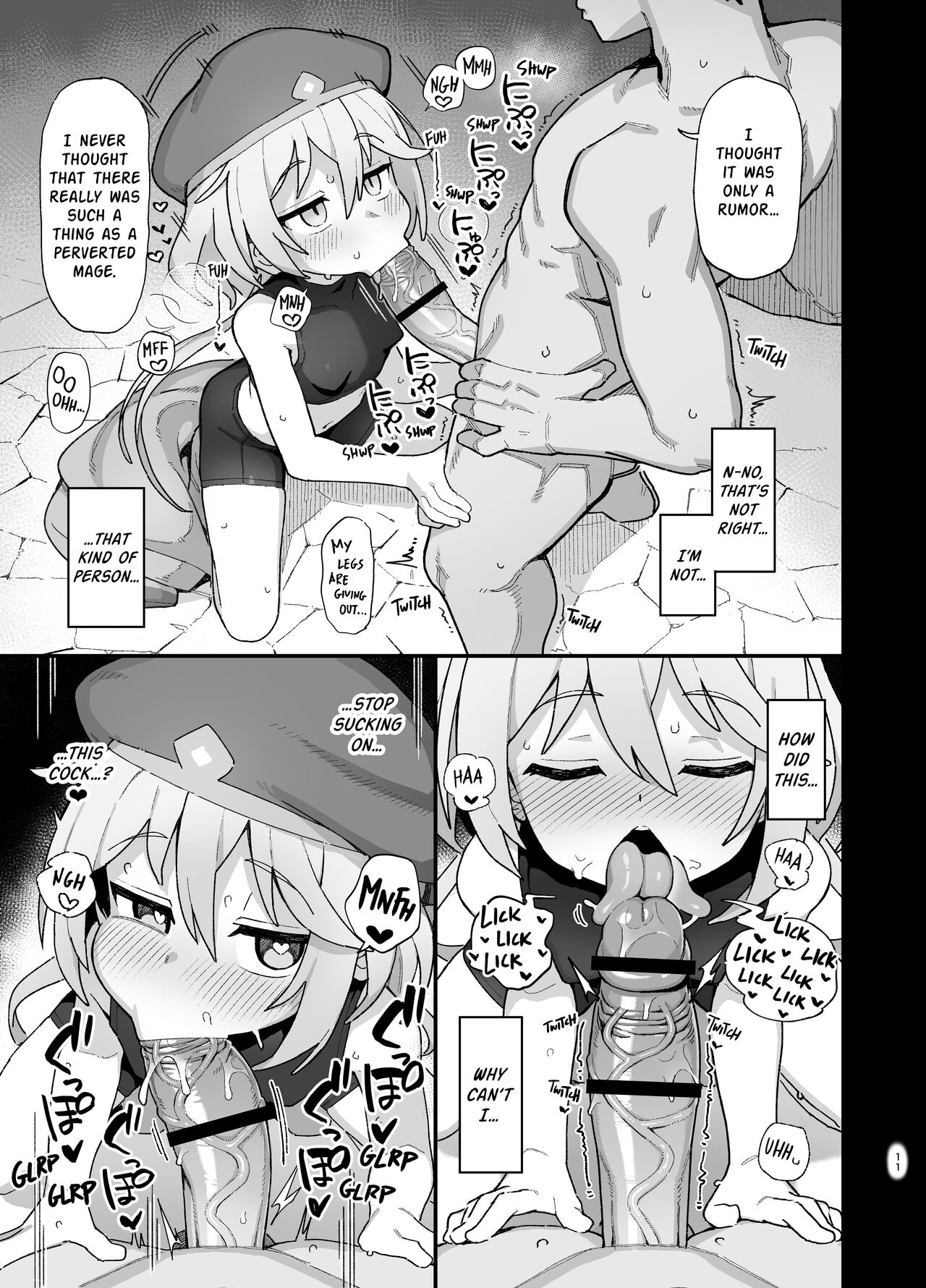Low Level Mage Corrupted by a Lewd Crest page 10