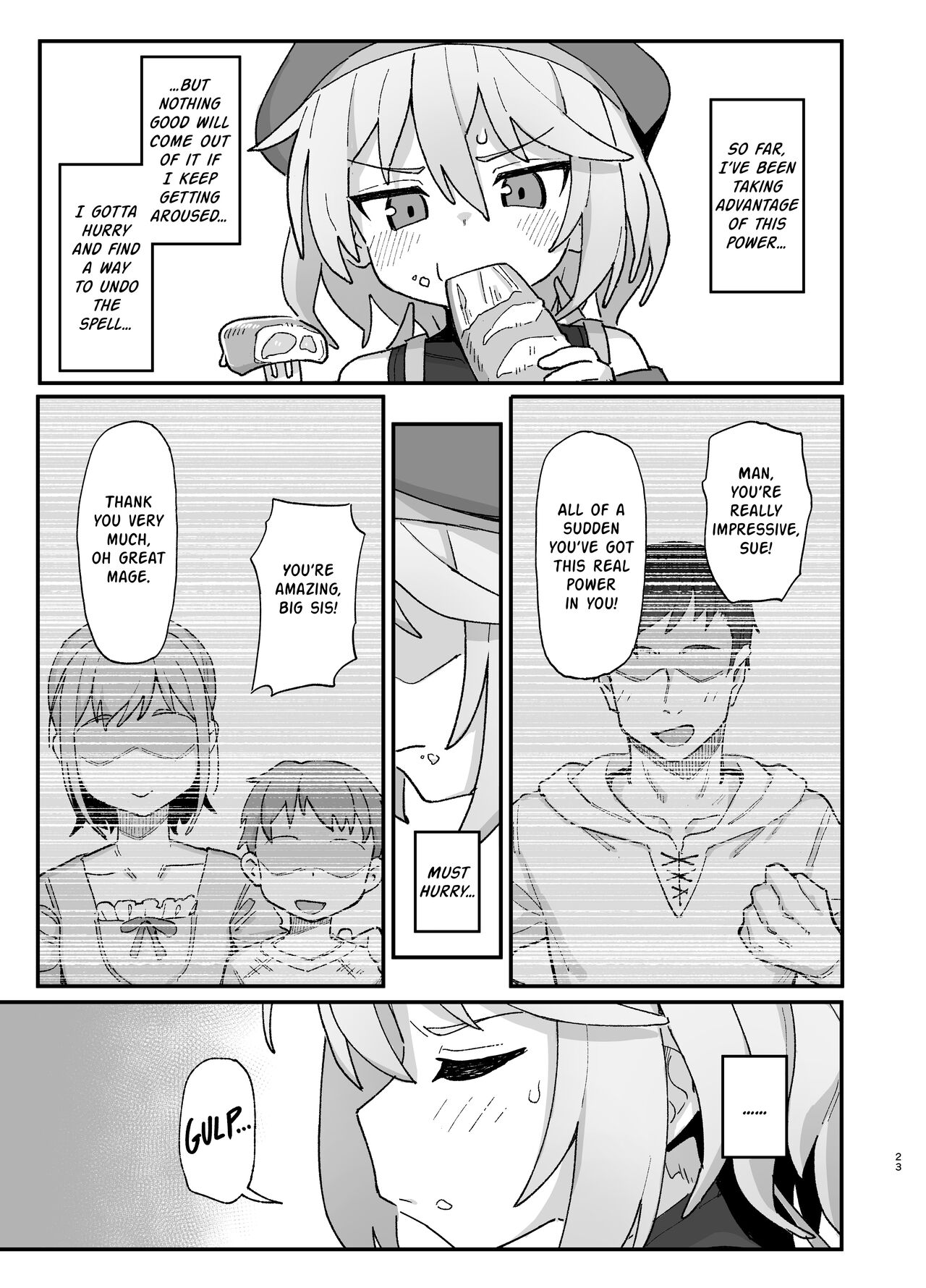 Low Level Mage Corrupted by a Lewd Crest page 22