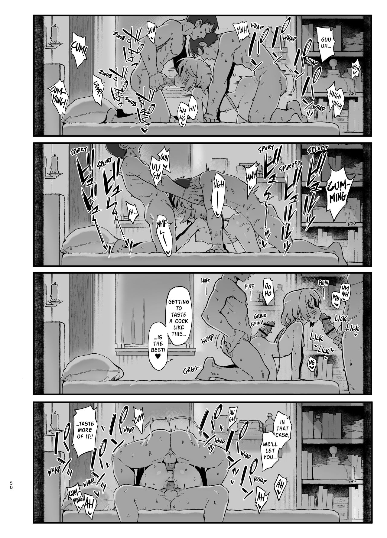 Low Level Mage Corrupted by a Lewd Crest page 49