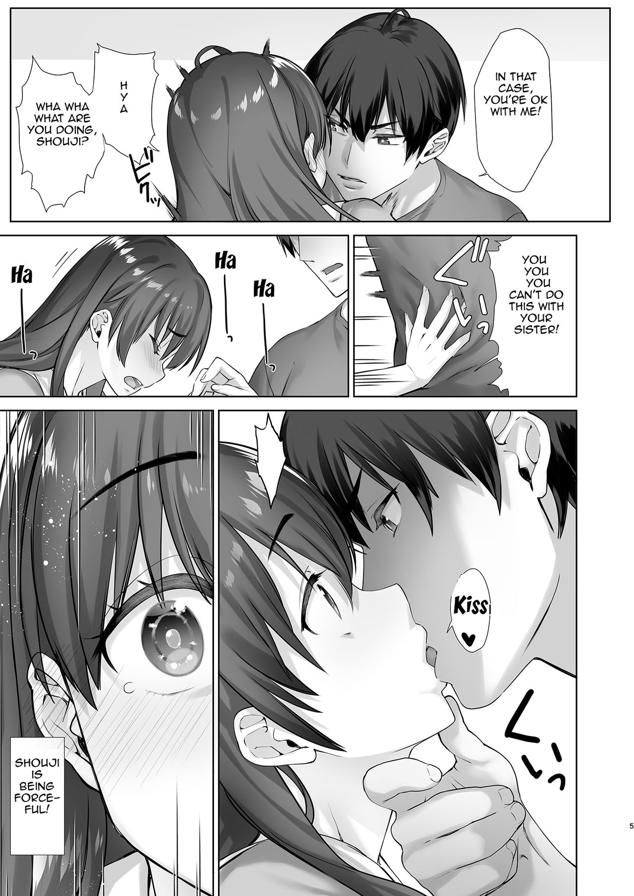 Low Resilience JK Big Sister Manami Won't Defy her S Younger Brother page 5