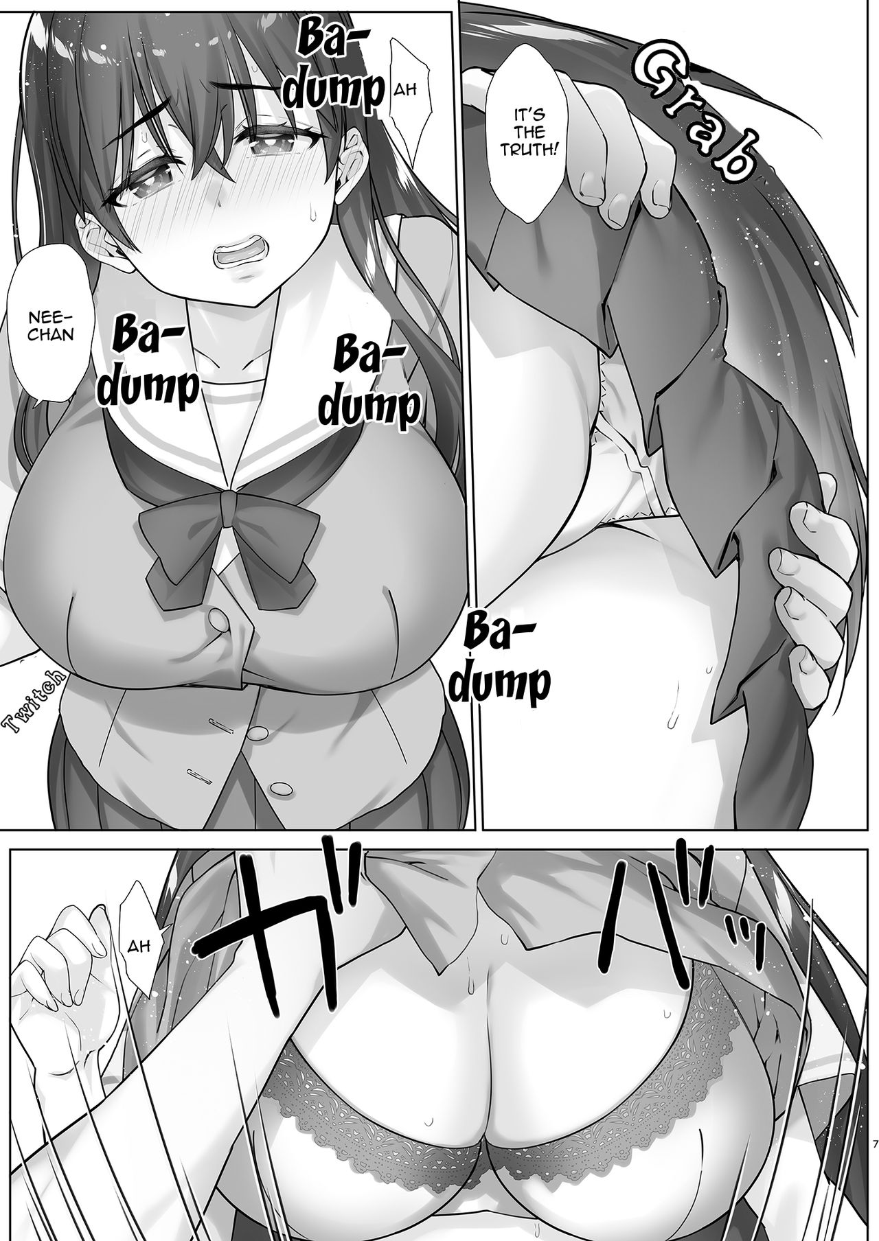 Low Resilience JK Big Sister Manami Won't Defy her S Younger Brother page 7
