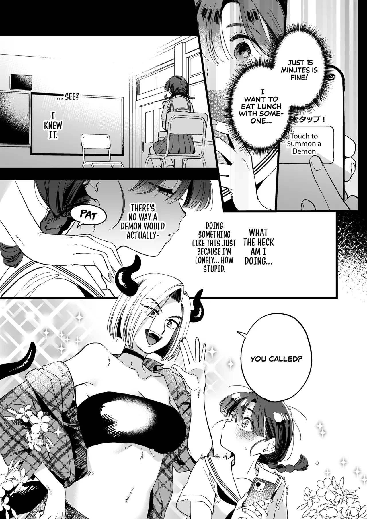 Lunchtime with a Futanari Demon. page 5