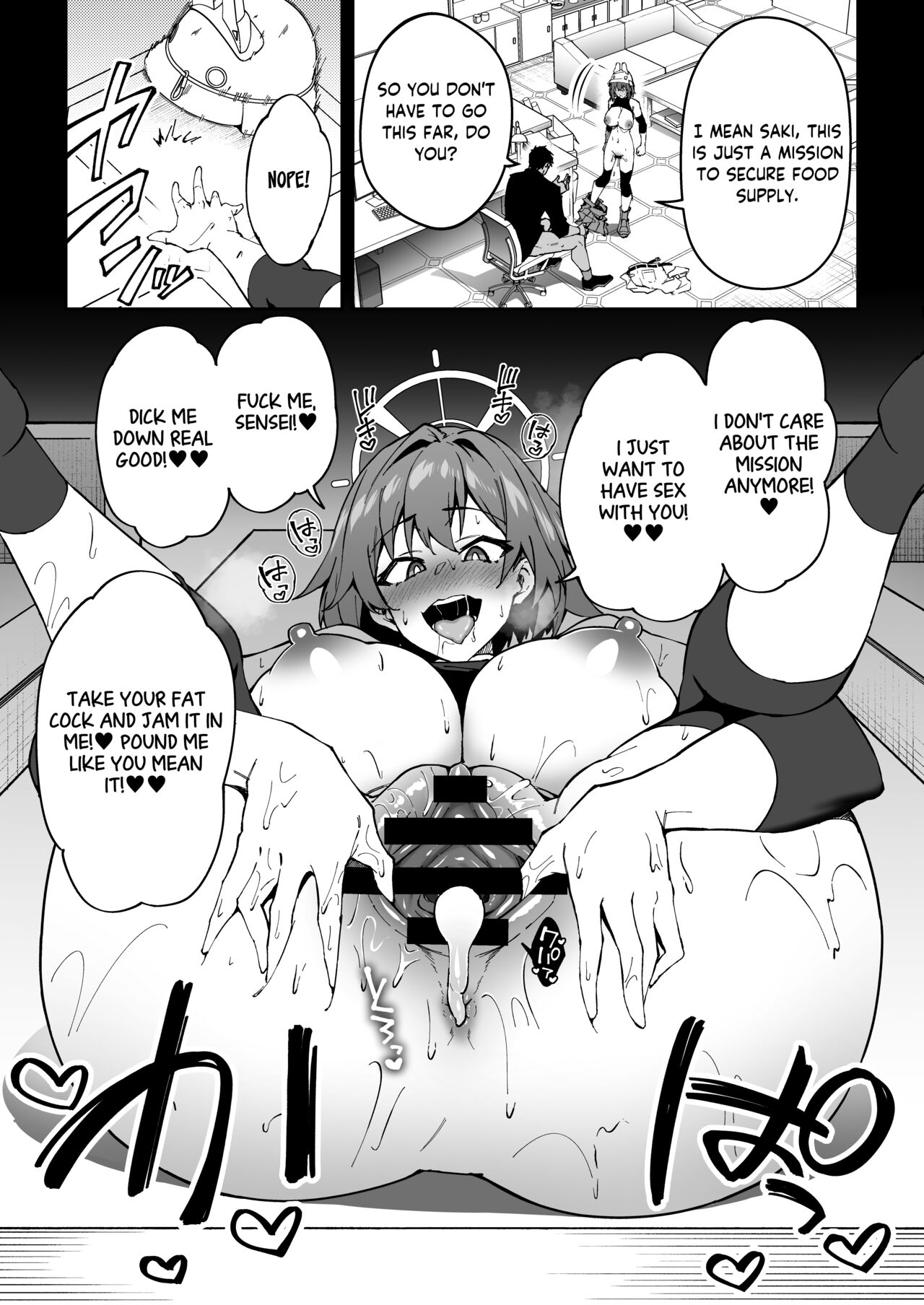 Lusty rabbit's mission to secure food supply page 33