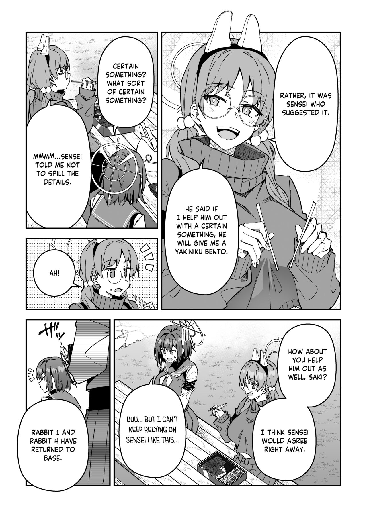 Lusty rabbit's mission to secure food supply page 6