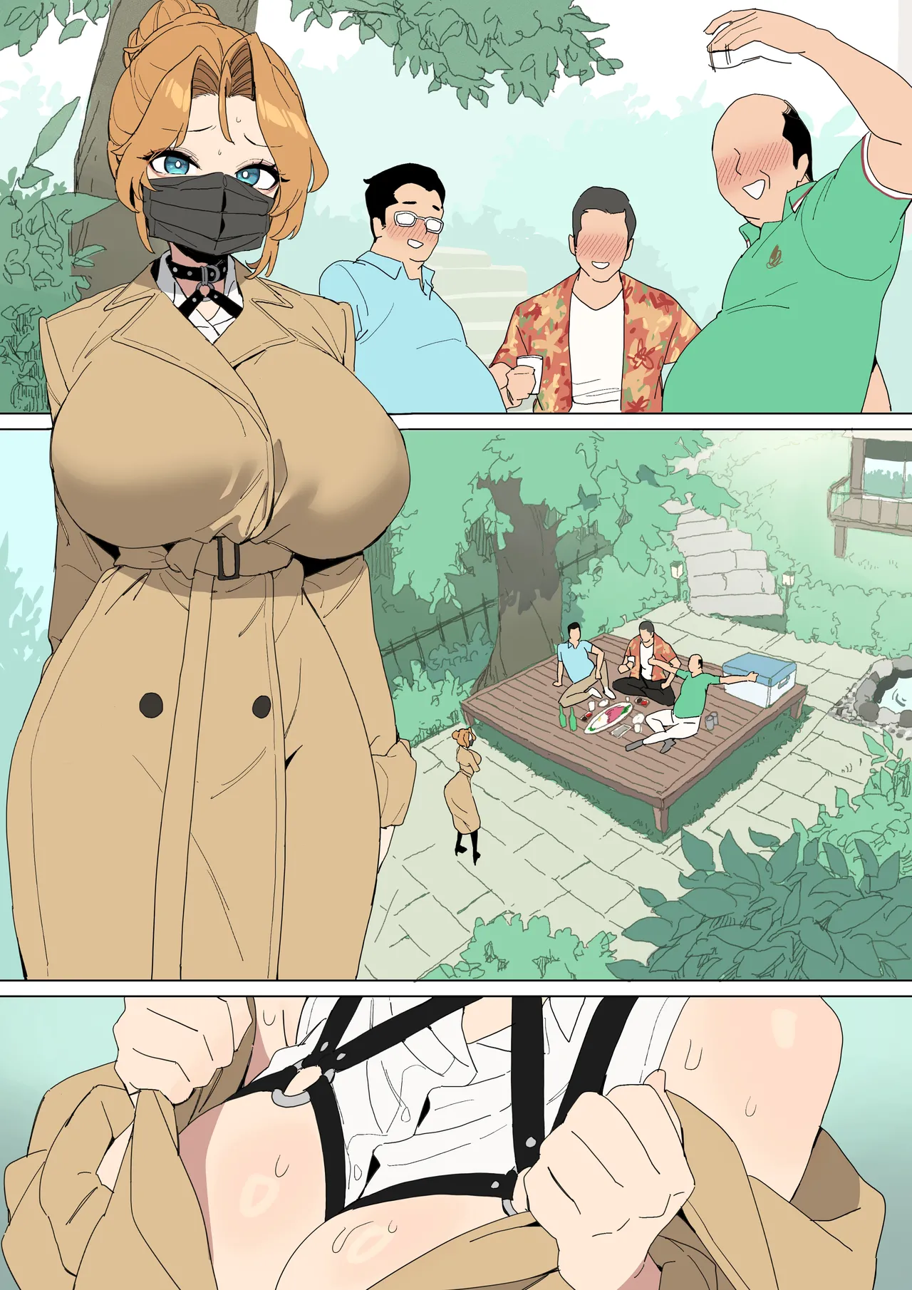 LUXsumildo·吞精便器社畜女武神吉允静Ⅵ·野餐露出团建时间（拉特兰C汉化组·原创全彩公司性奴隶本） page 21