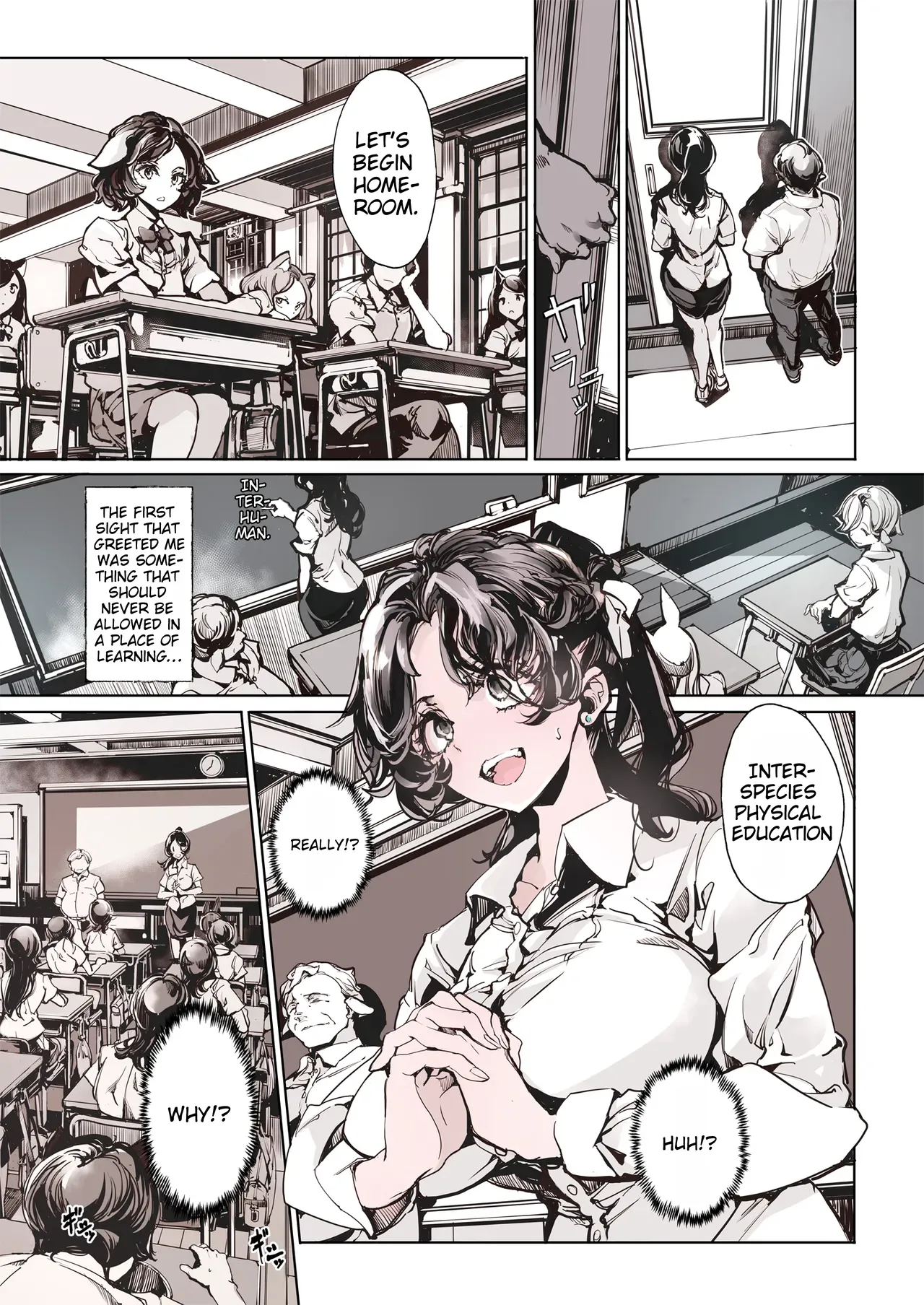 Lycanthropos no Seijijou 2 - Lycanthropos's Sex Life 2 page 6