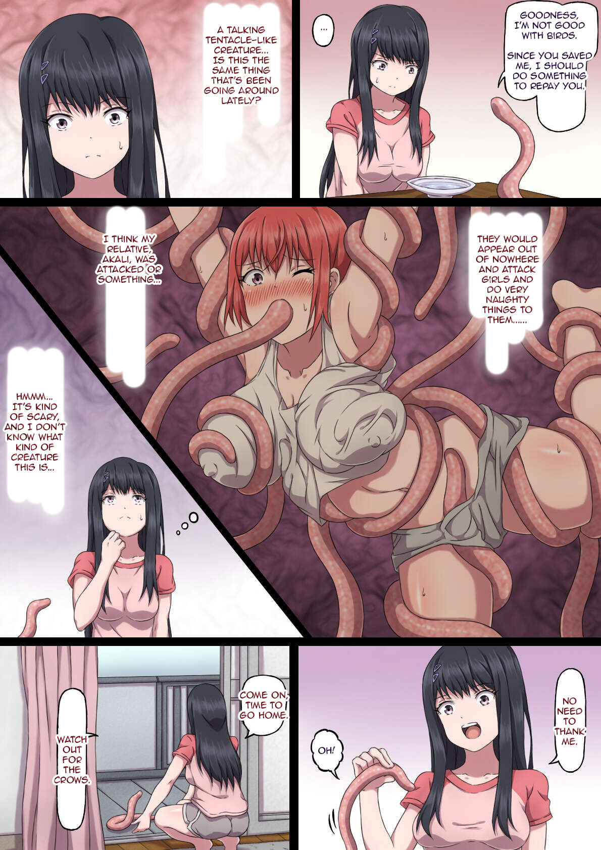 Lynn and the Tentacles ~ A Girl Goes Wild with Incessant Sex ~ page 5