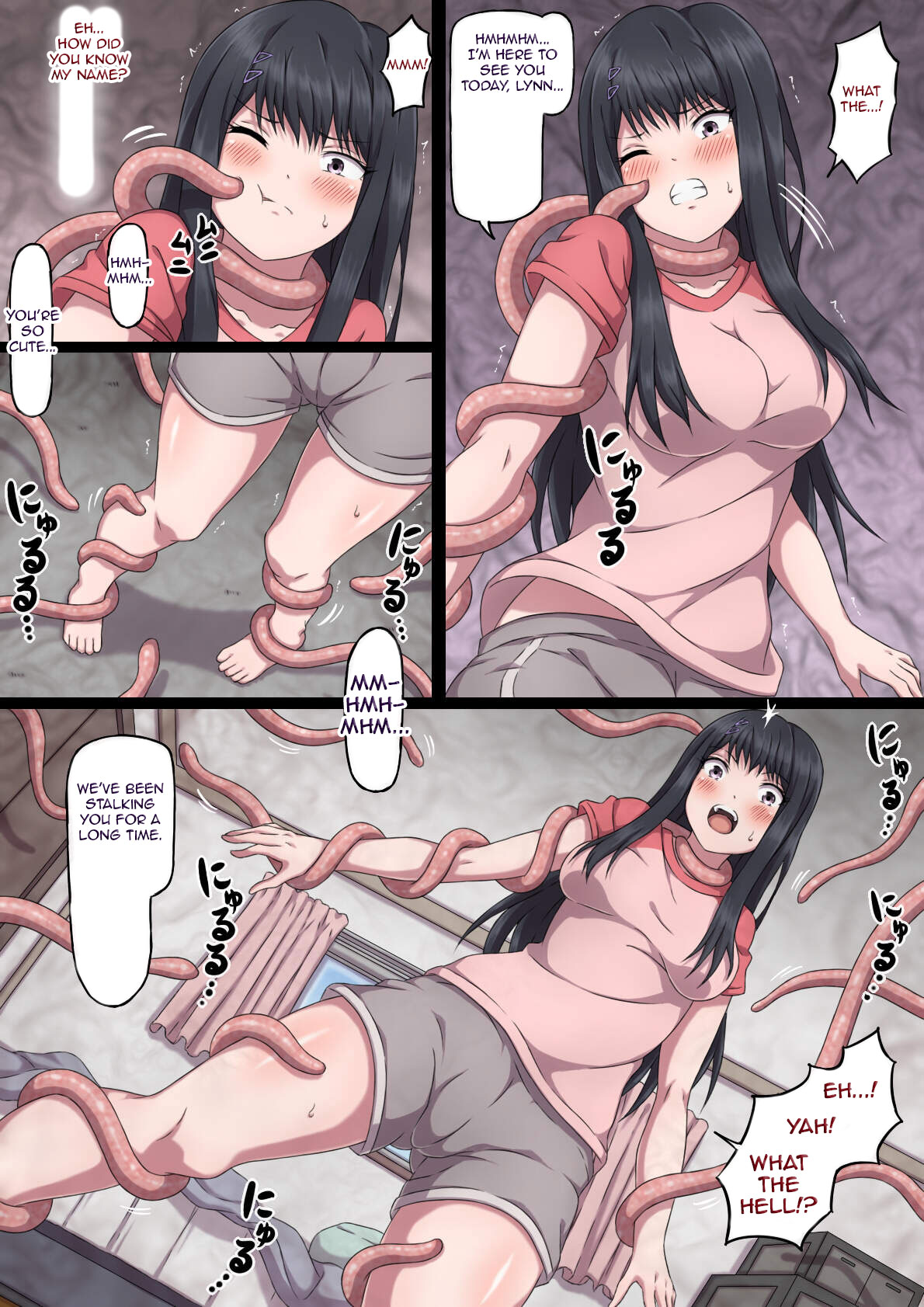 Lynn and the Tentacles ~ A Girl Goes Wild with Incessant Sex ~ page 7