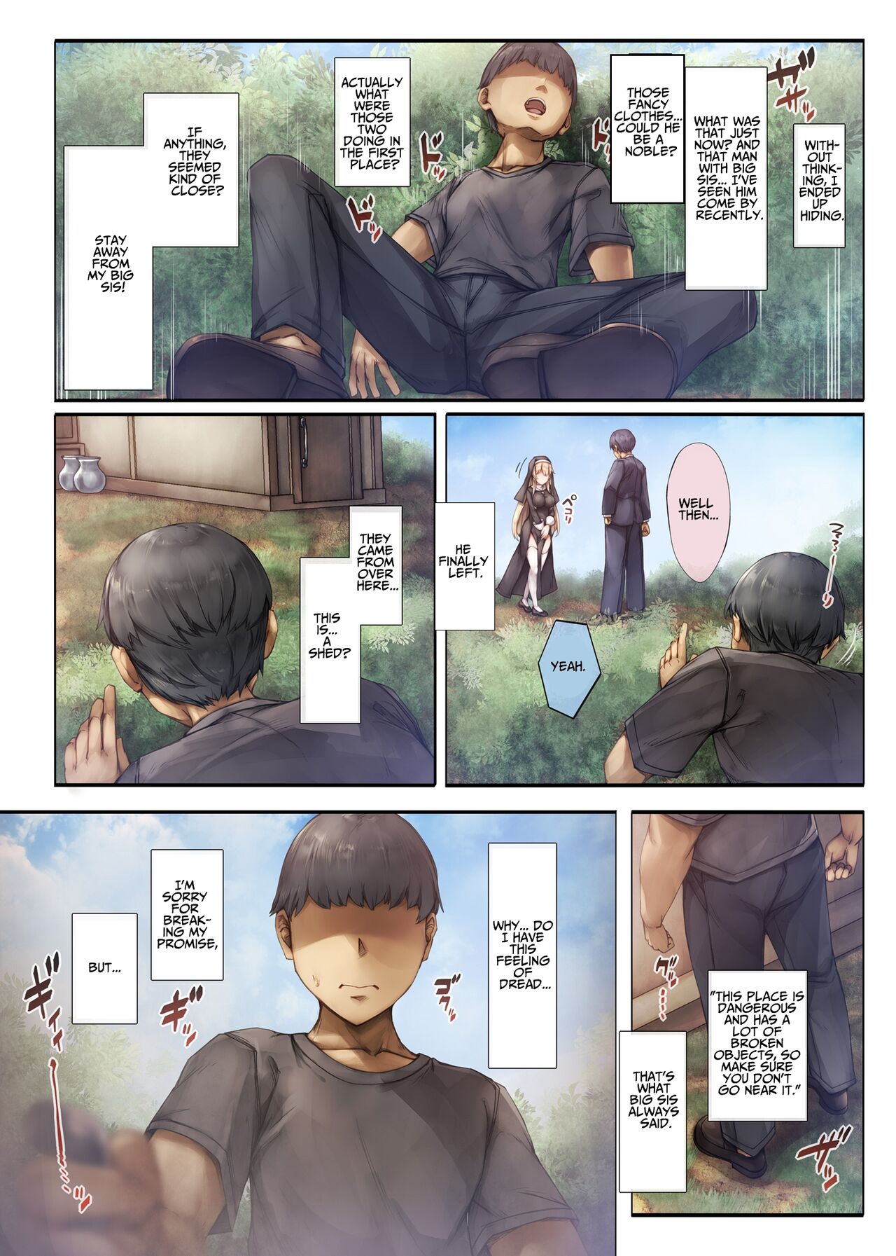 Machihazure no Seijo-sama Daisuki na Onee-chan wa Boku no Shiranai Otoko no Mono page 21