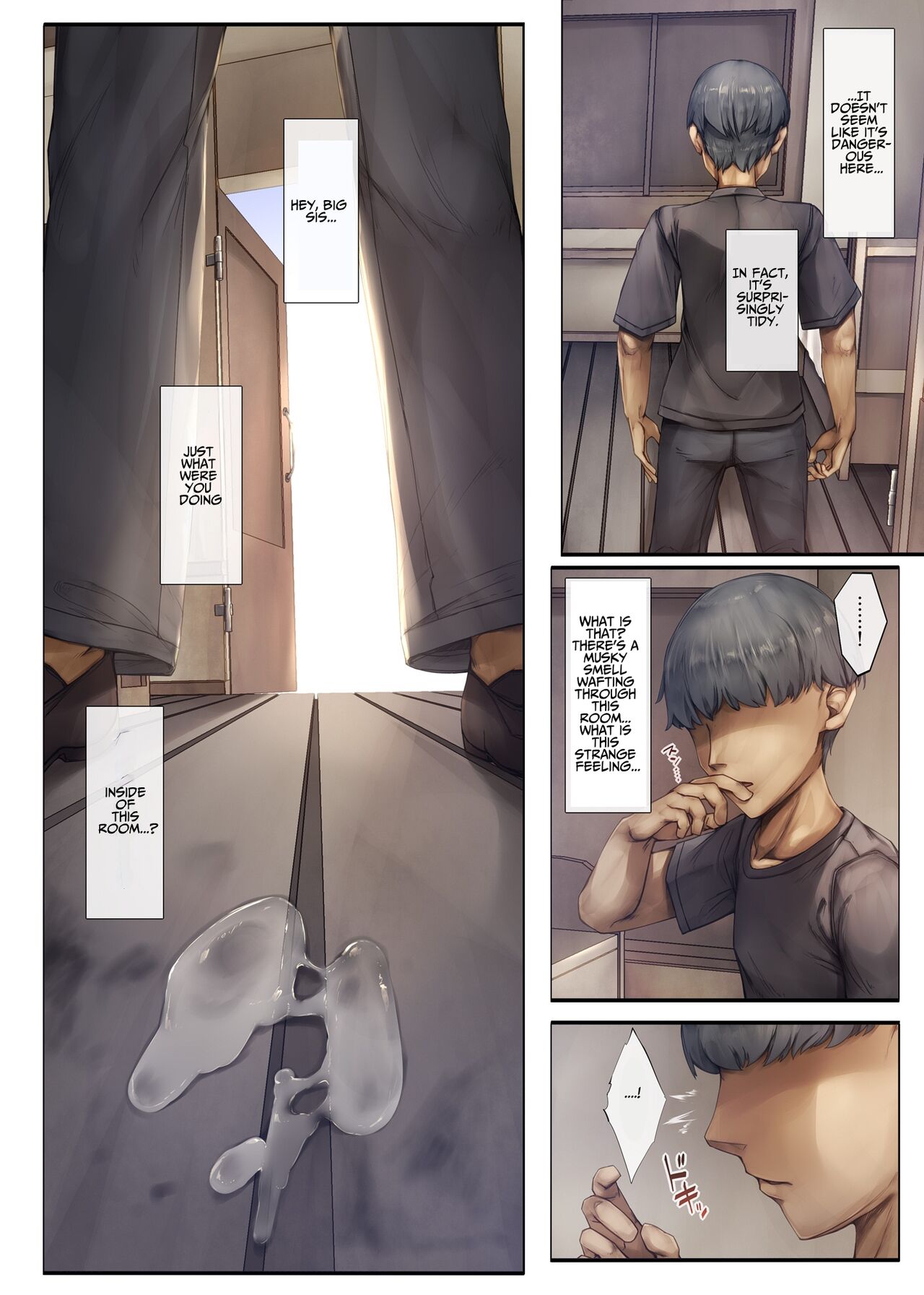 Machihazure no Seijo-sama Daisuki na Onee-chan wa Boku no Shiranai Otoko no Mono page 22