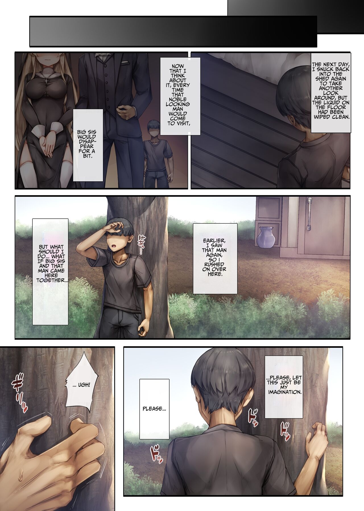 Machihazure no Seijo-sama Daisuki na Onee-chan wa Boku no Shiranai Otoko no Mono page 23