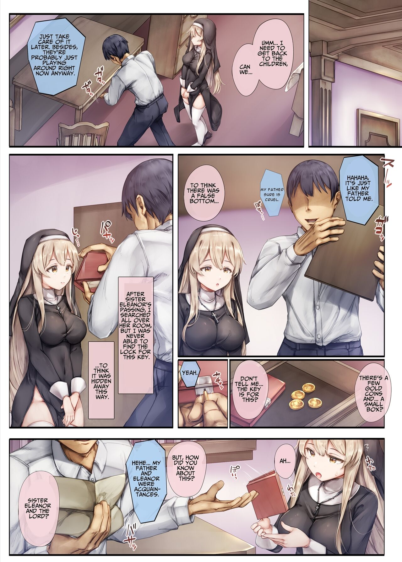 Machihazure no Seijo-sama Daisuki na Onee-chan wa Boku no Shiranai Otoko no Mono page 46