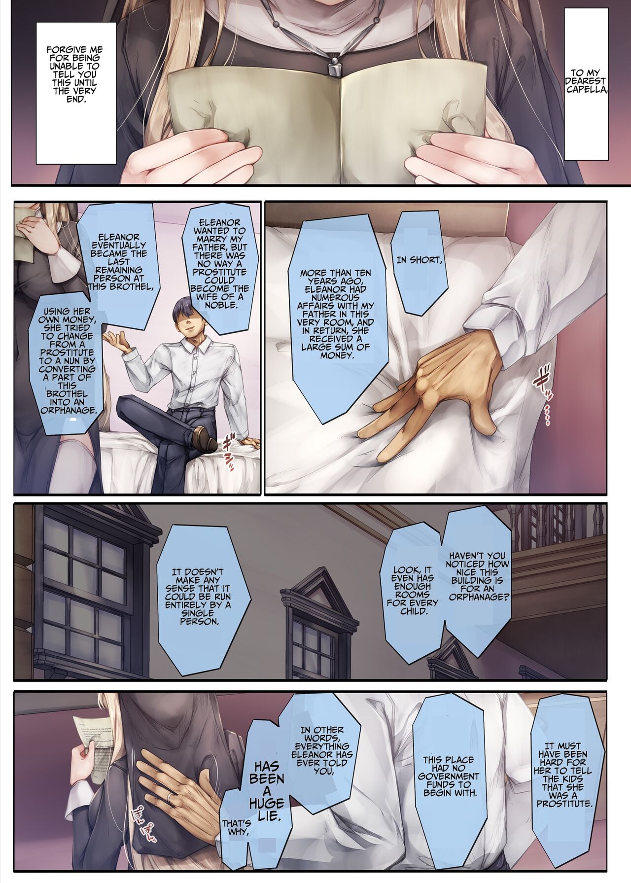 Machihazure no Seijo-sama Daisuki na Onee-chan wa Boku no Shiranai Otoko no Mono page 48