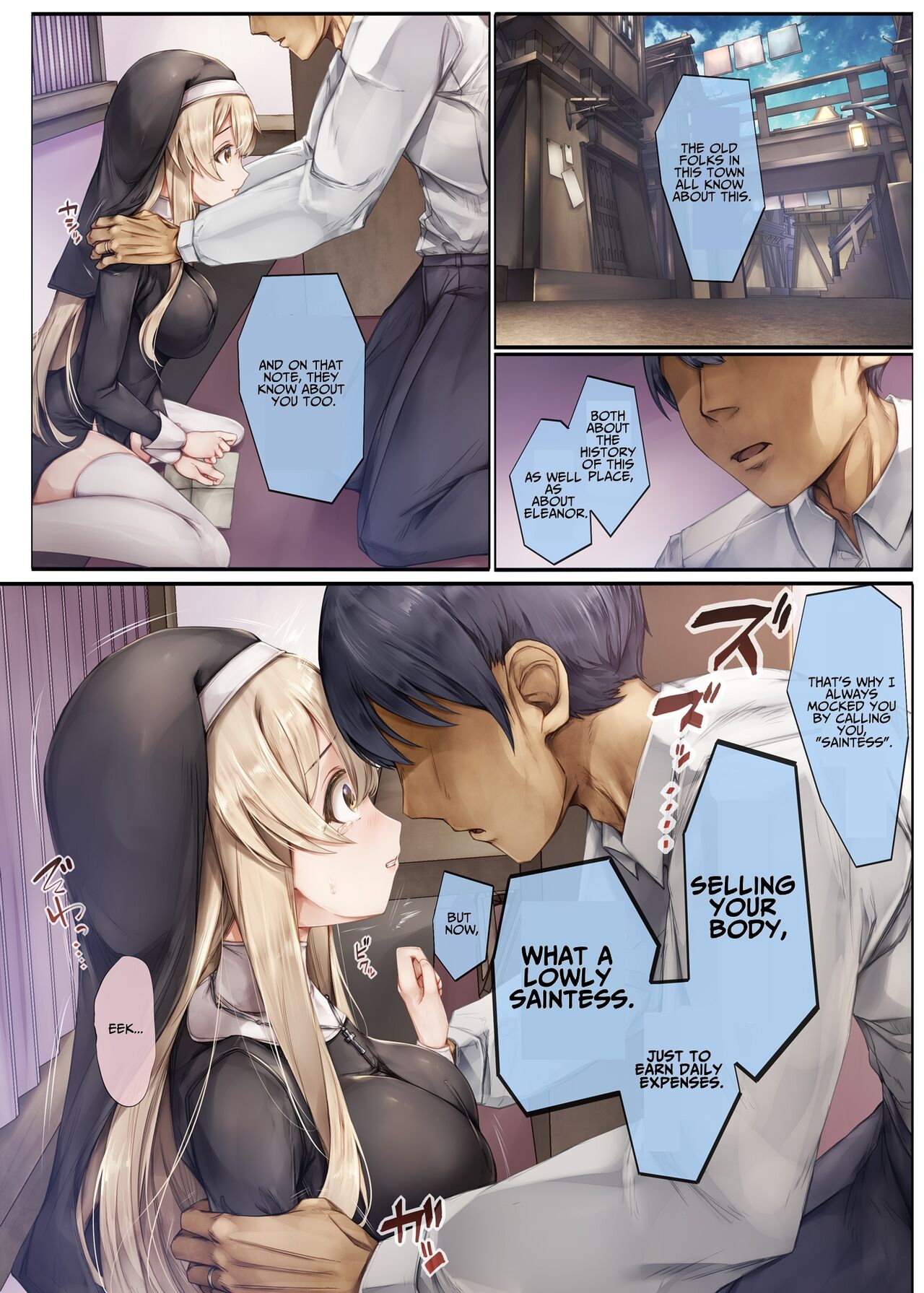 Machihazure no Seijo-sama Daisuki na Onee-chan wa Boku no Shiranai Otoko no Mono page 51