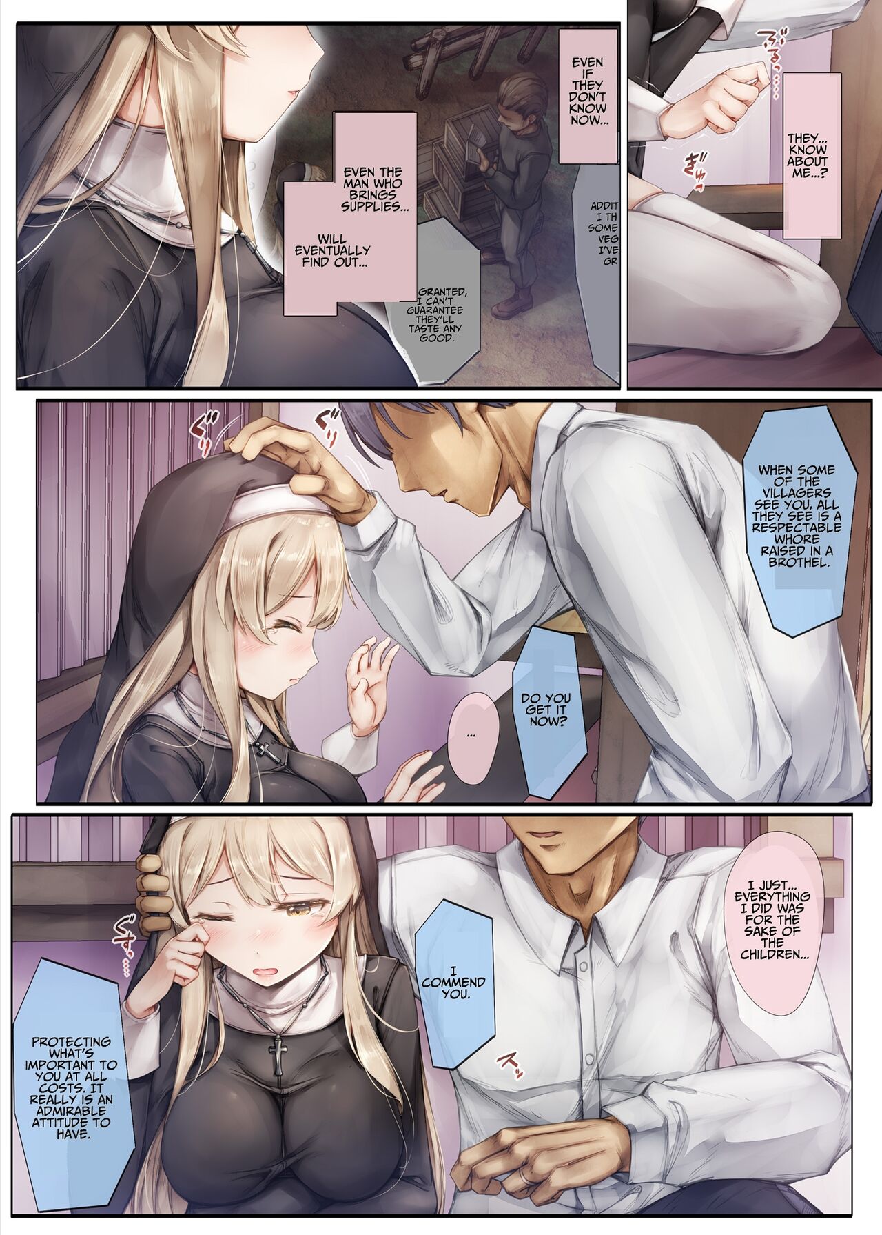 Machihazure no Seijo-sama Daisuki na Onee-chan wa Boku no Shiranai Otoko no Mono page 52