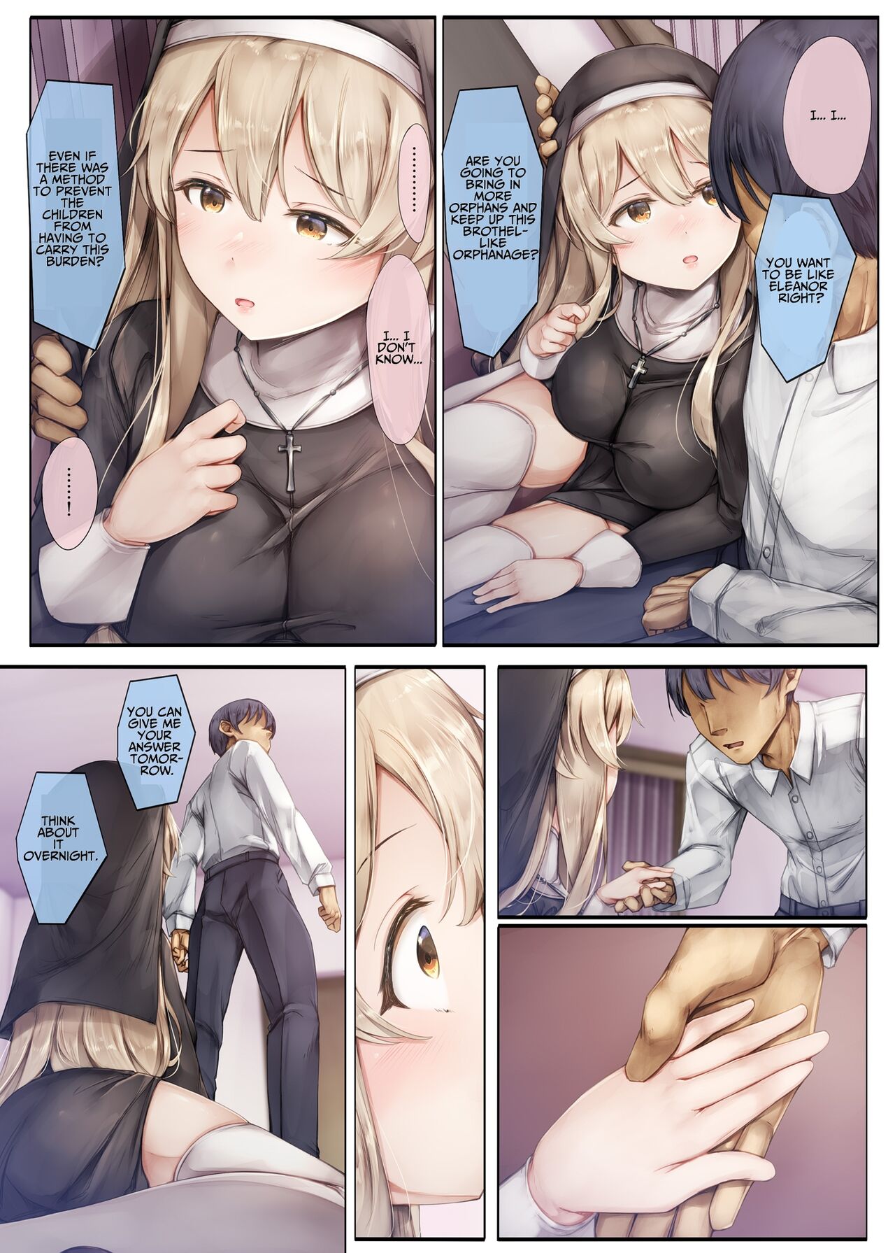 Machihazure no Seijo-sama Daisuki na Onee-chan wa Boku no Shiranai Otoko no Mono page 53