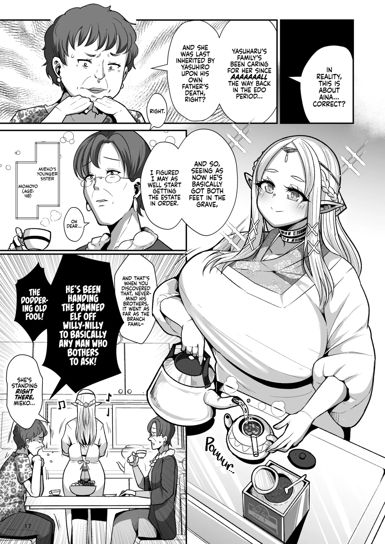Machinations of an Elven Concubine Part One: Deathbed page 19