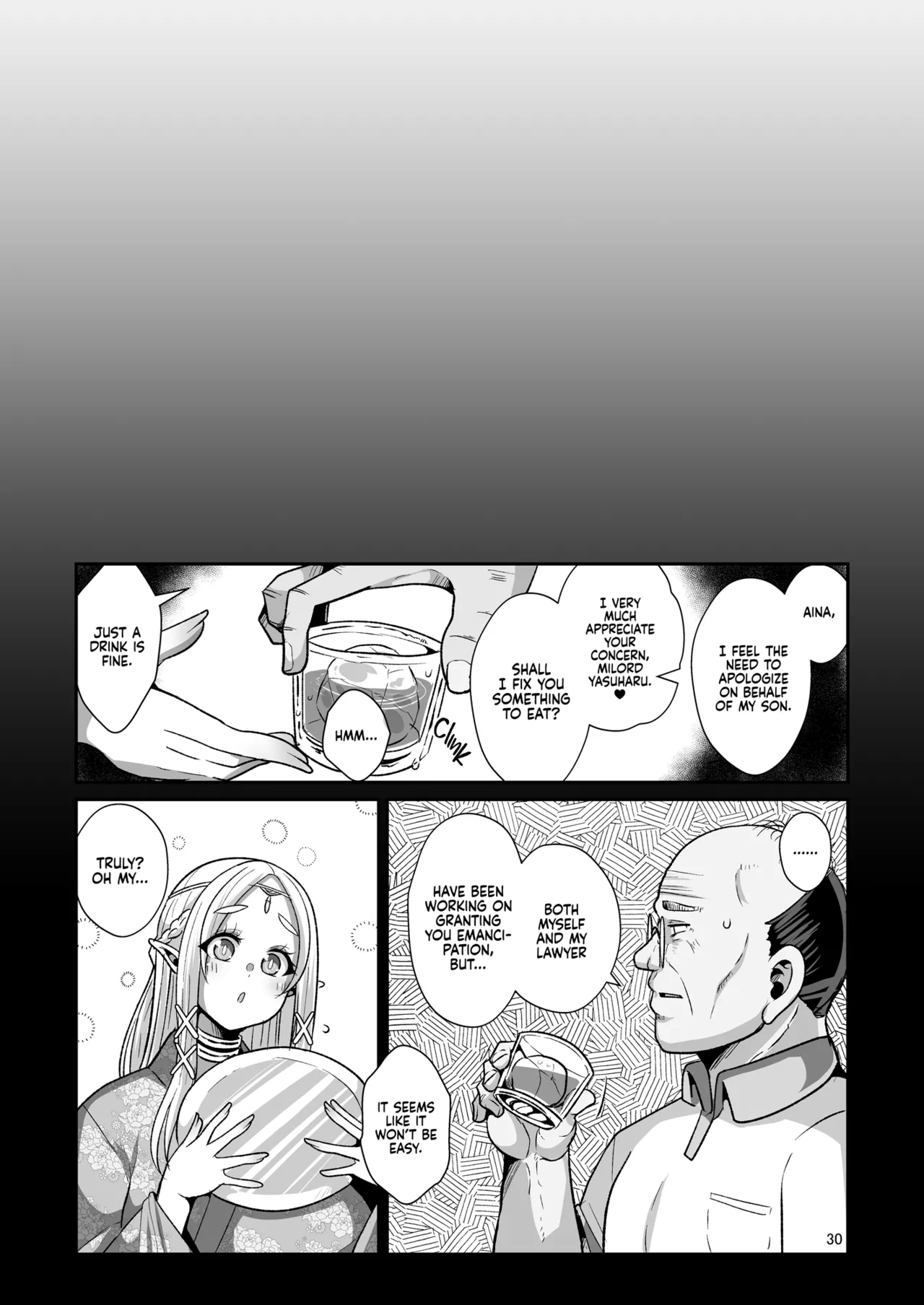 Machinations of an Elven Concubine Part One: Deathbed page 32
