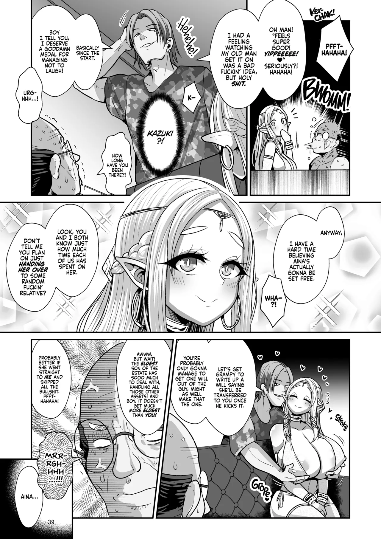 Machinations of an Elven Concubine Part One: Deathbed page 41