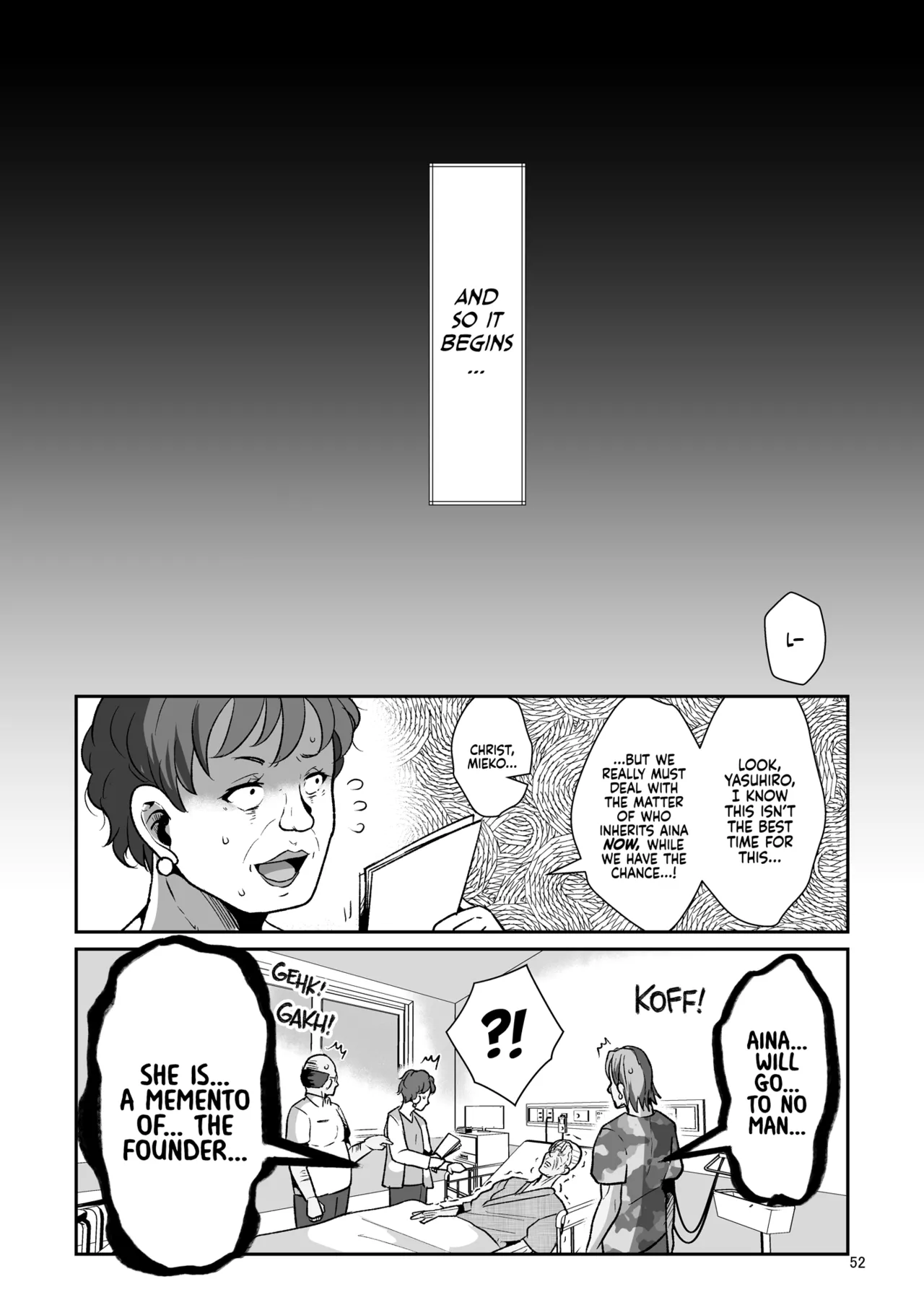 Machinations of an Elven Concubine Part One: Deathbed page 54